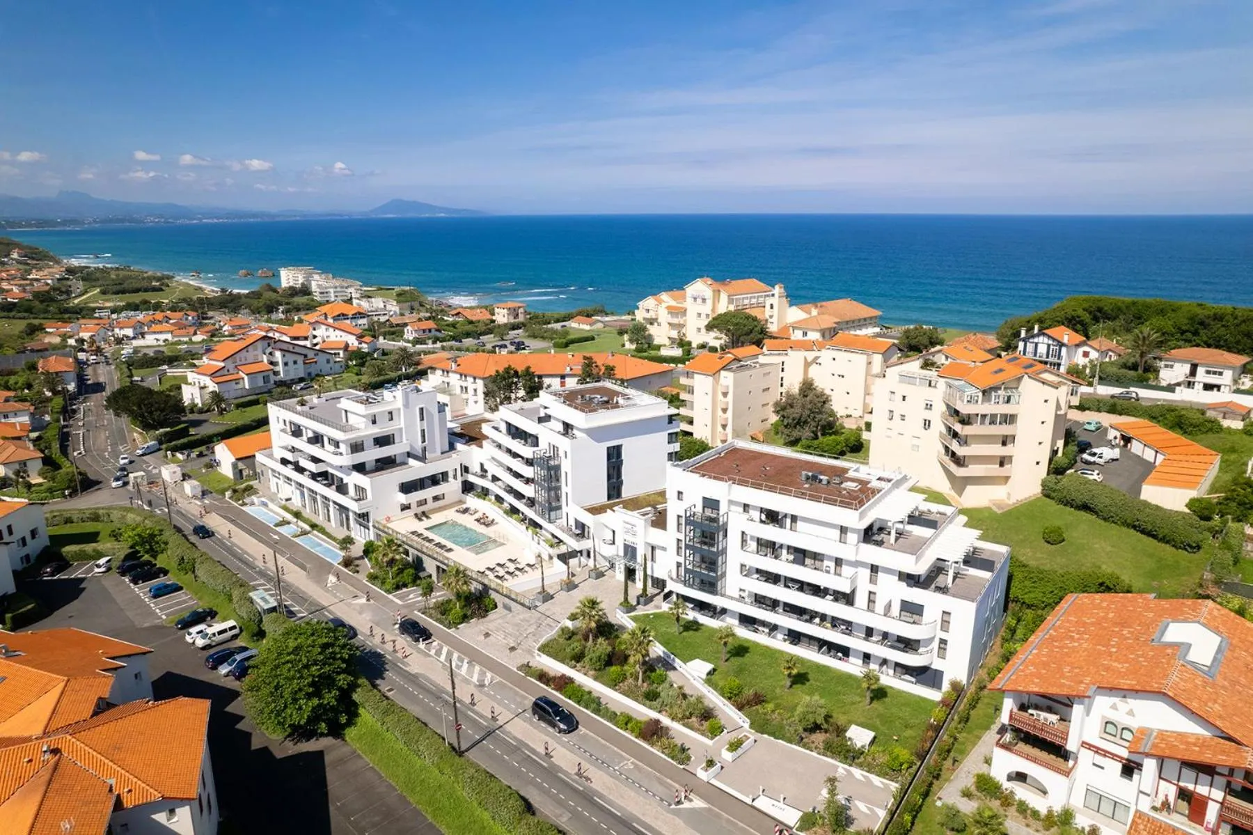 Property building in Nemea Appart Hotel Les Hauts de Milady Biarritz