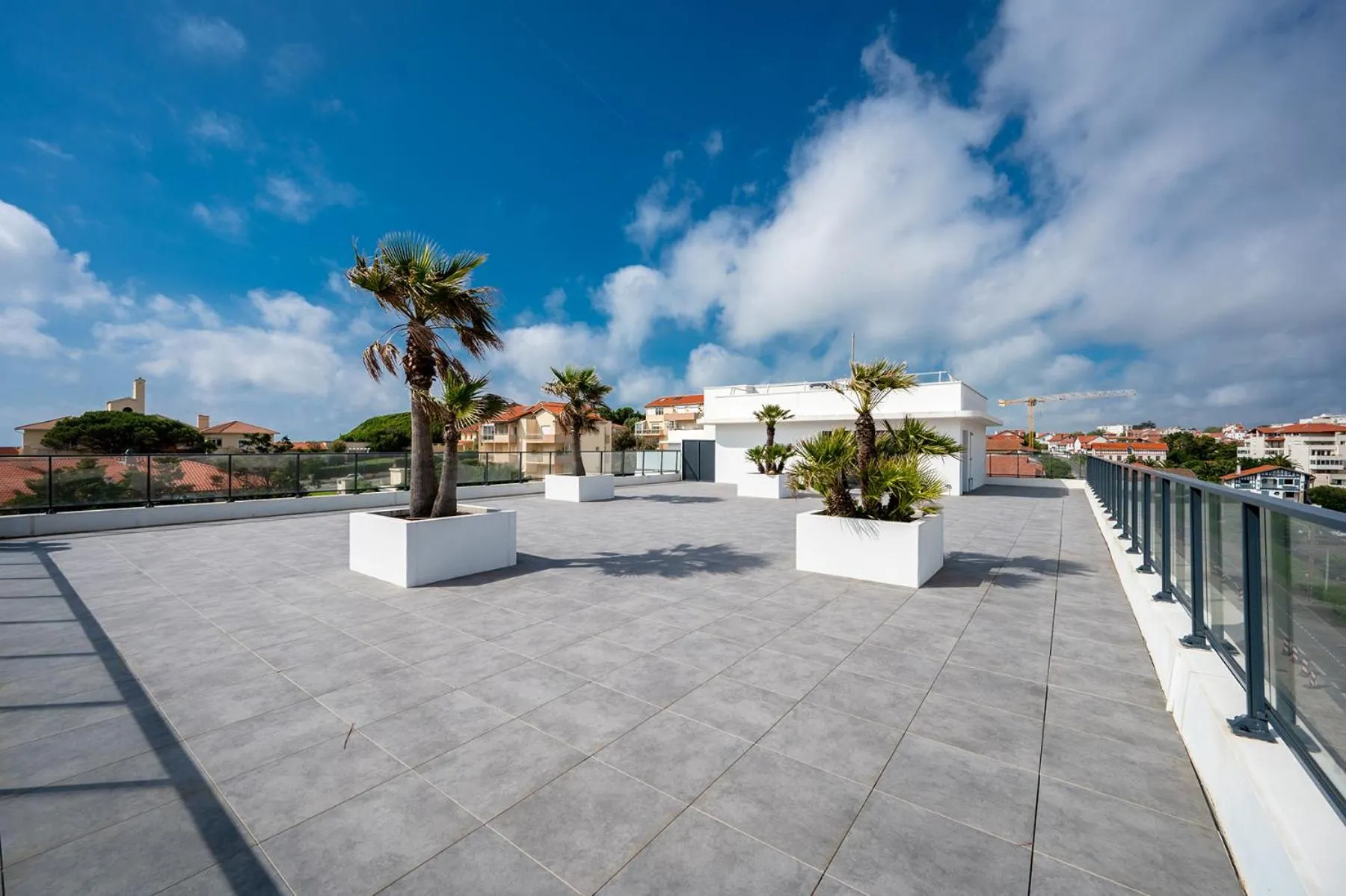 Patio in Nemea Appart Hotel Les Hauts de Milady Biarritz