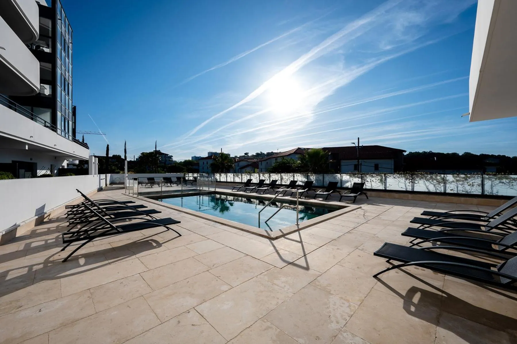 Swimming pool in Nemea Appart Hotel Les Hauts de Milady Biarritz