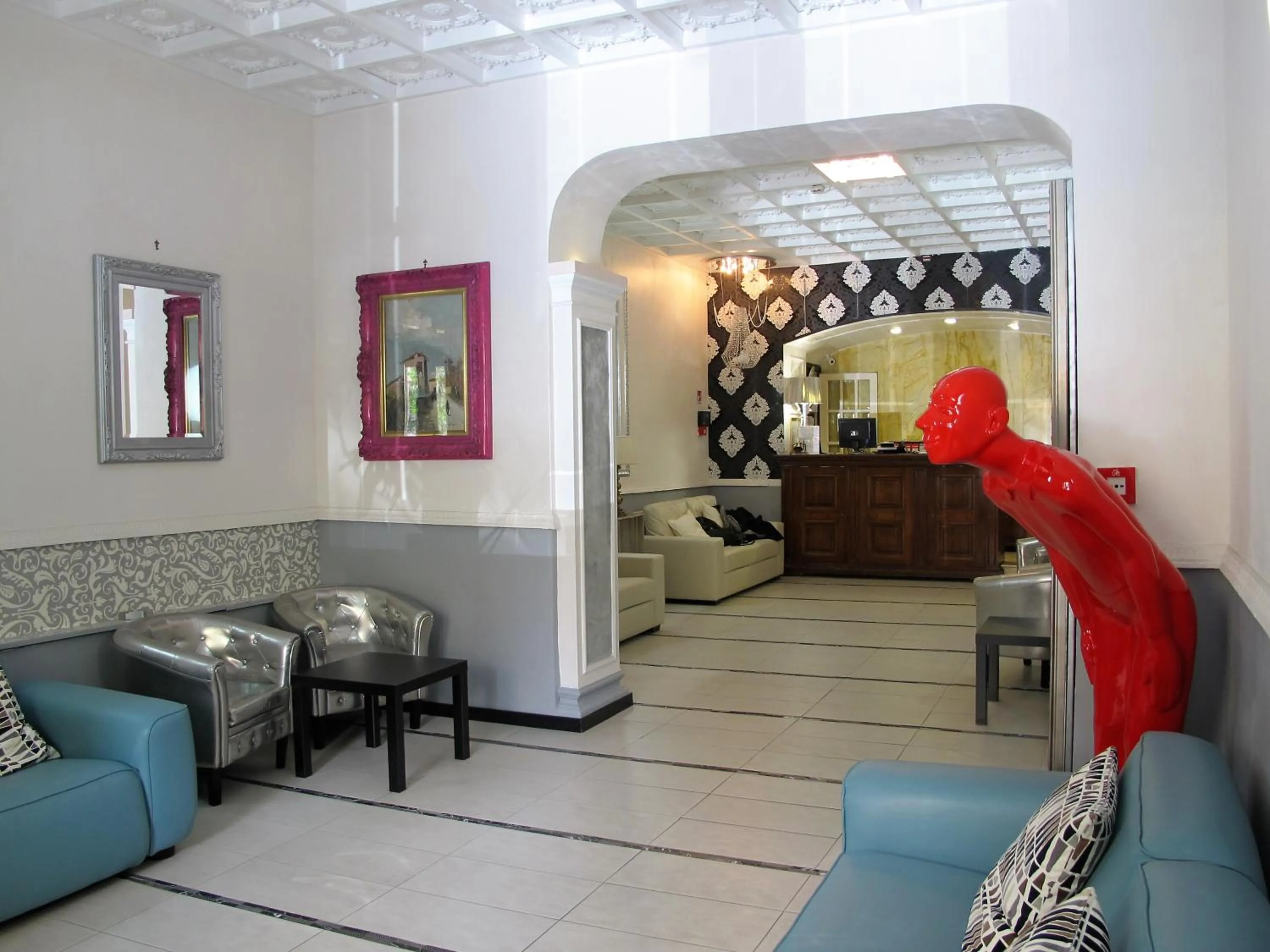 Lobby or reception in Hotel d'Este