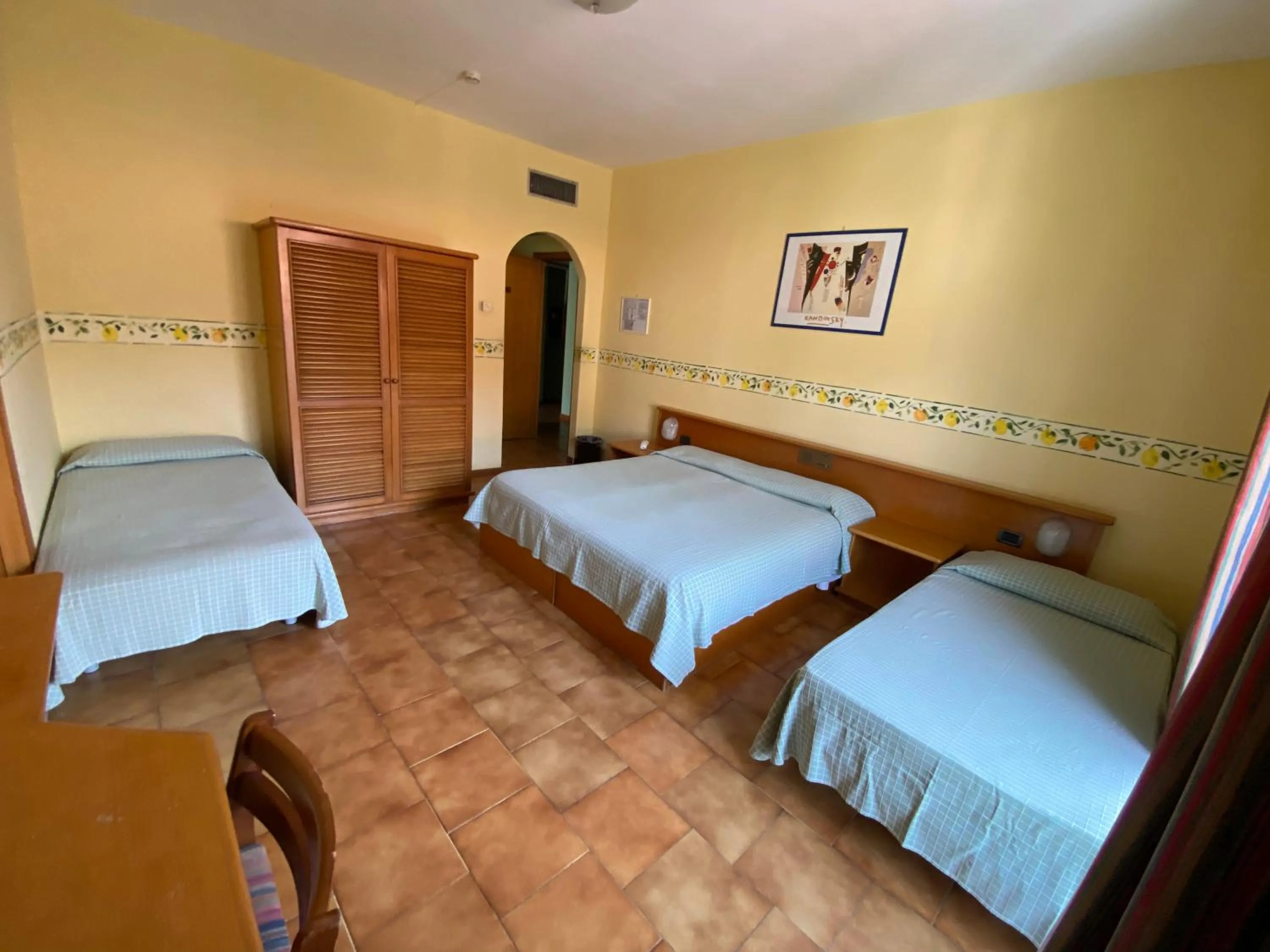 Bed in Hotel San Pietro