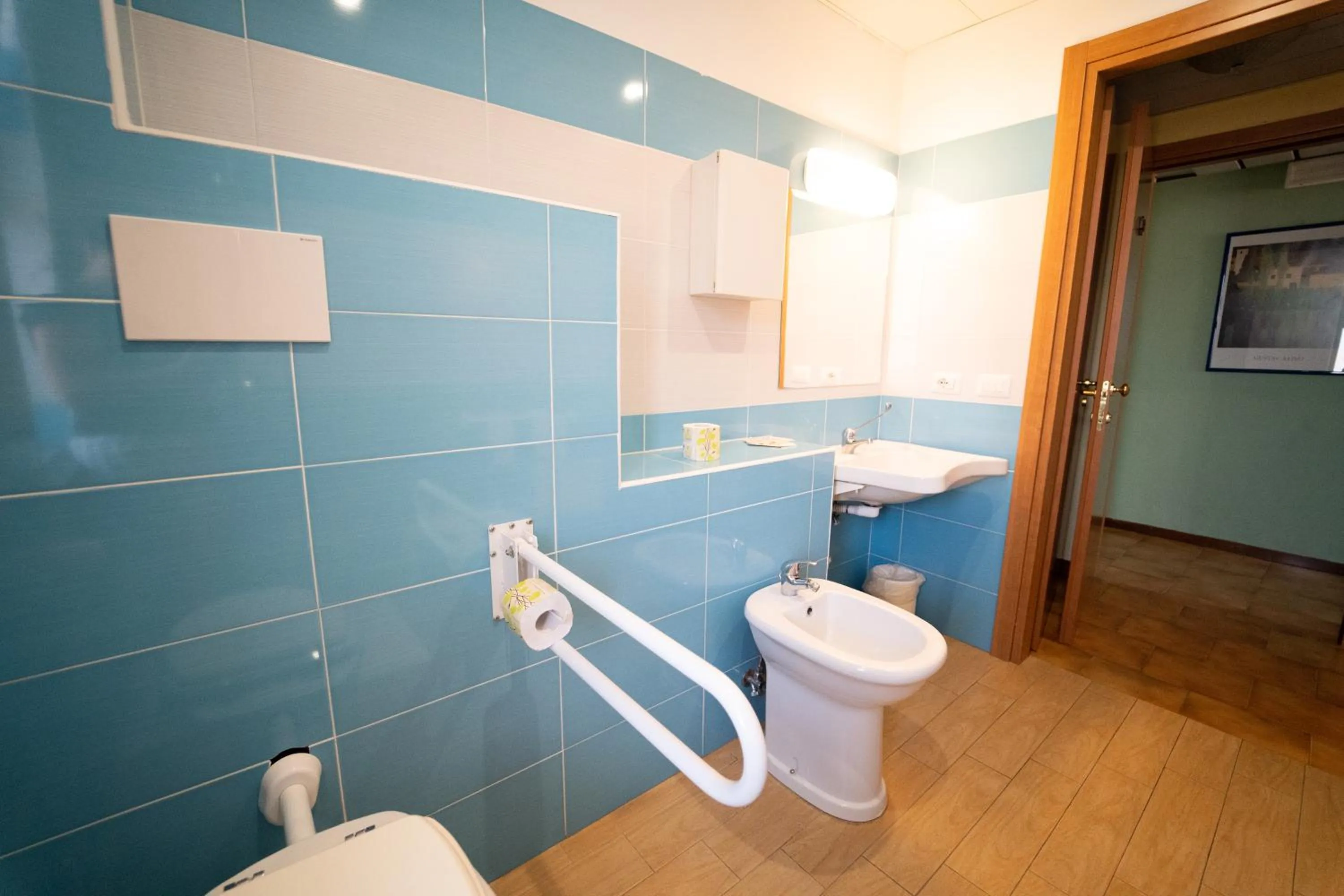 Bathroom in Hotel San Pietro