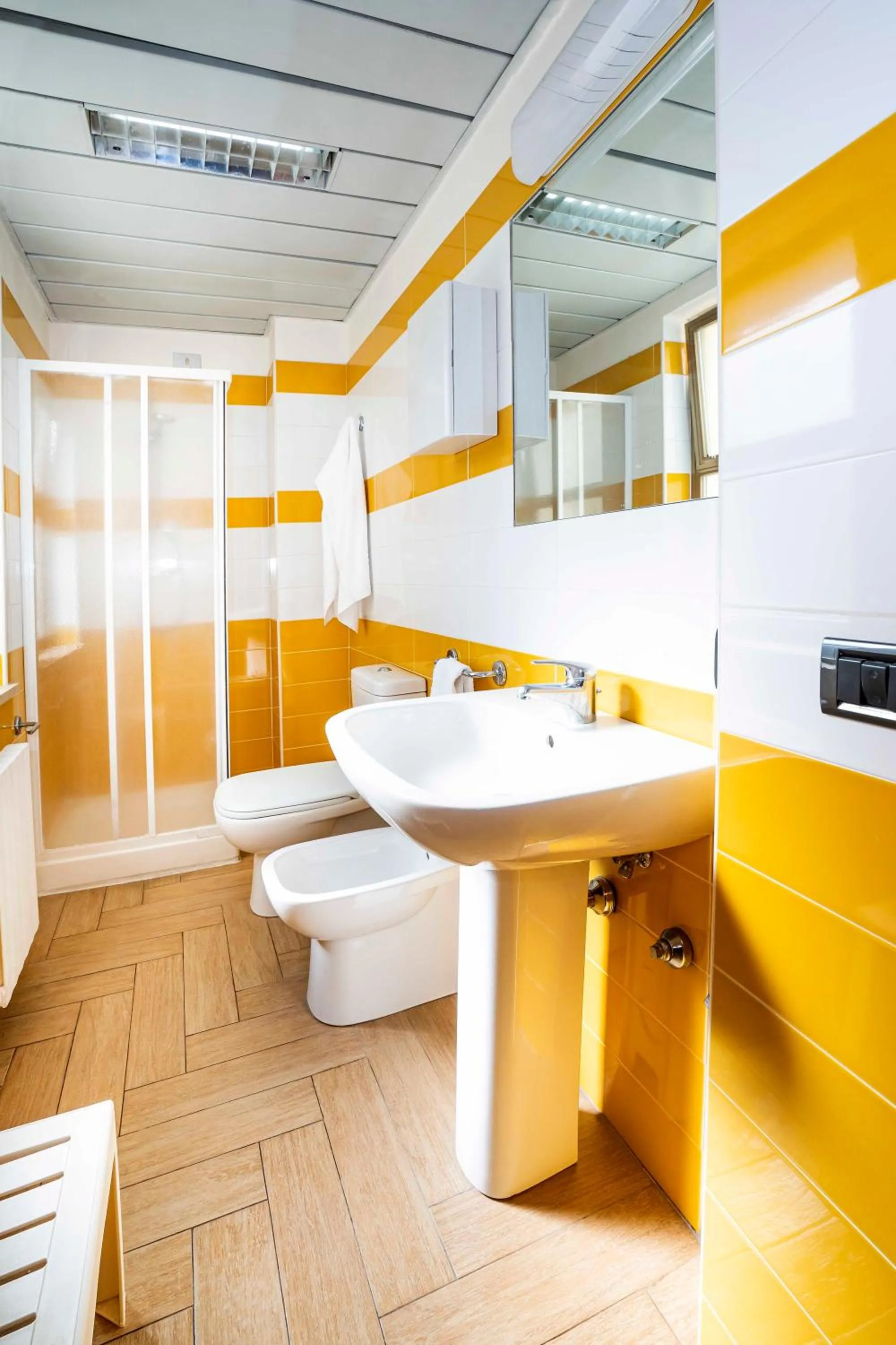 Toilet in Hotel San Pietro