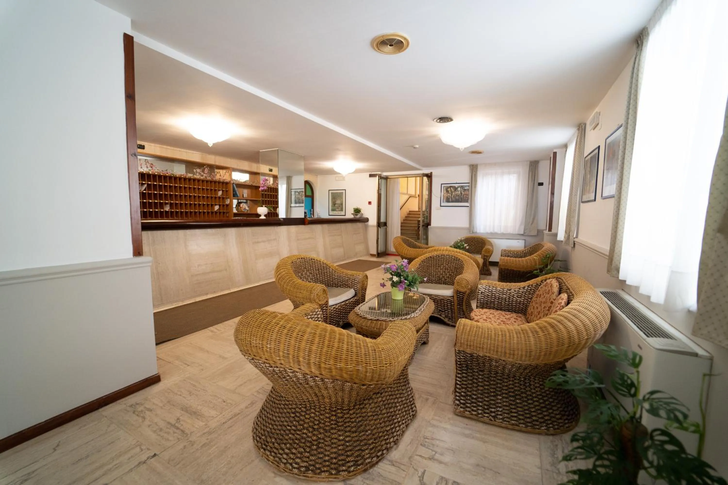 Lobby or reception in Hotel San Pietro