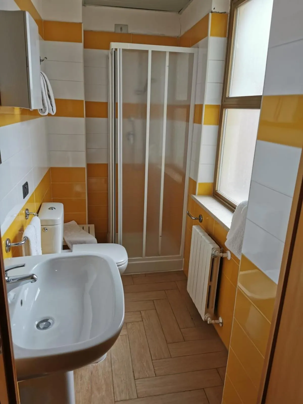 Bathroom in Hotel San Pietro