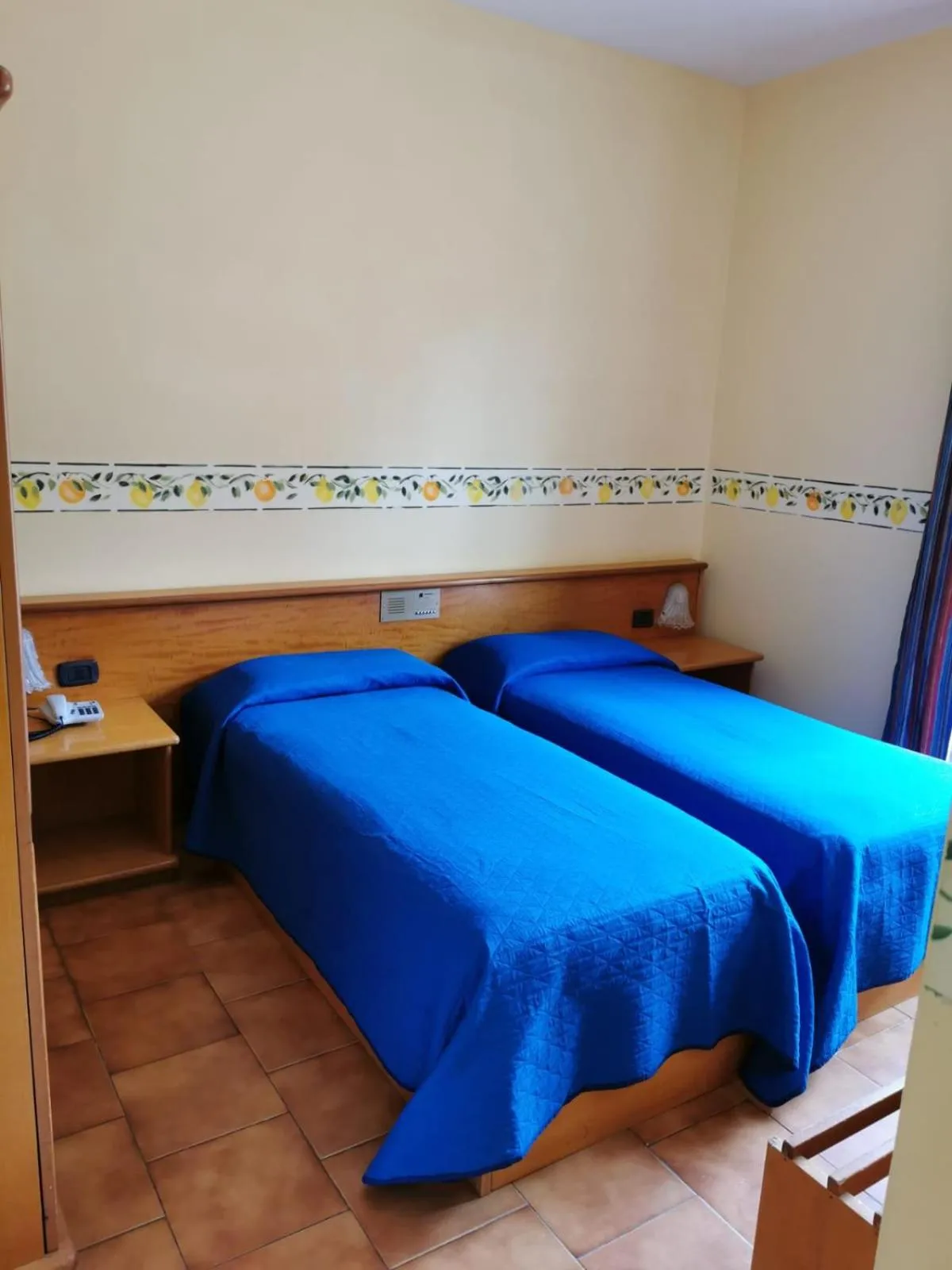 Bed in Hotel San Pietro