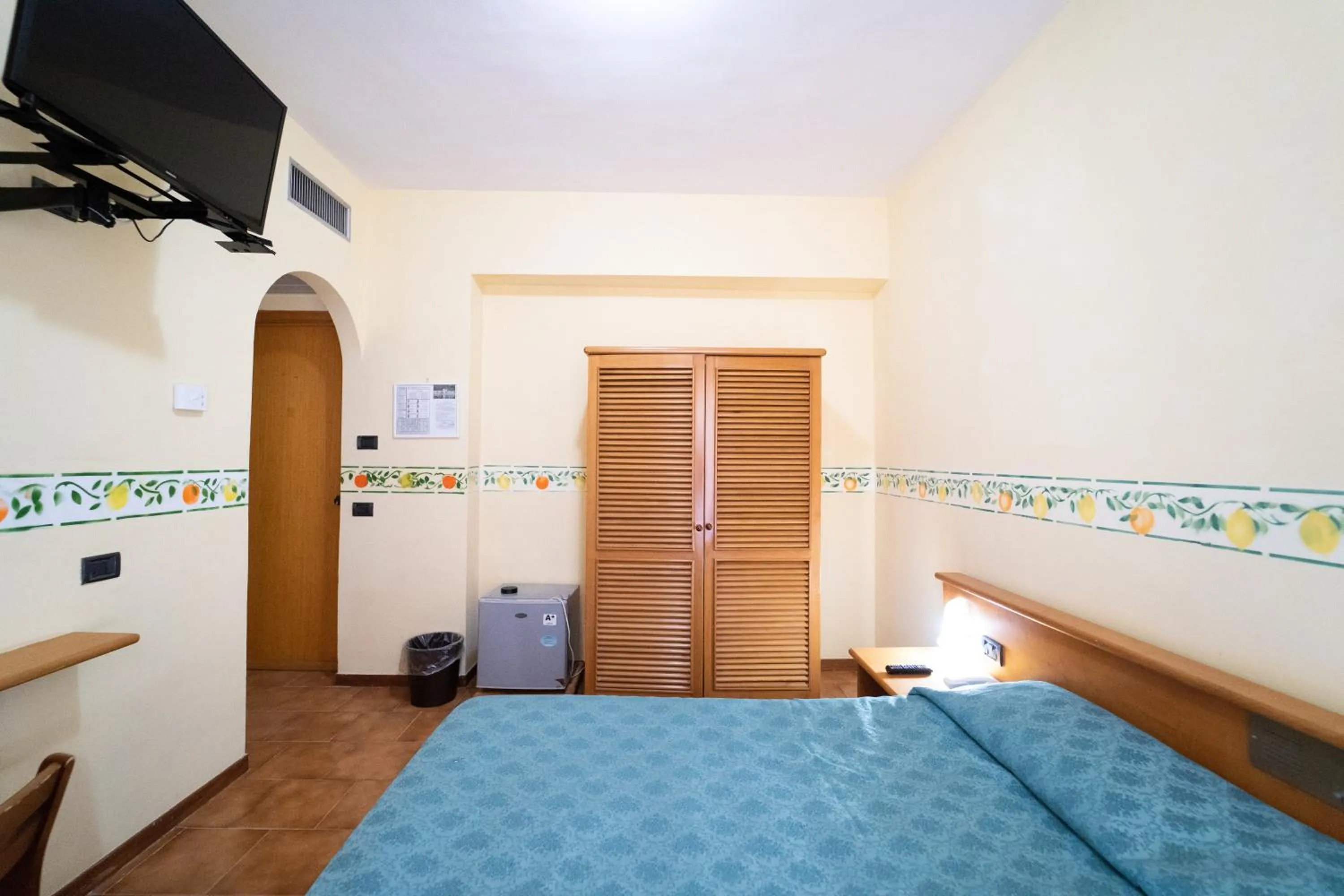 Bed in Hotel San Pietro