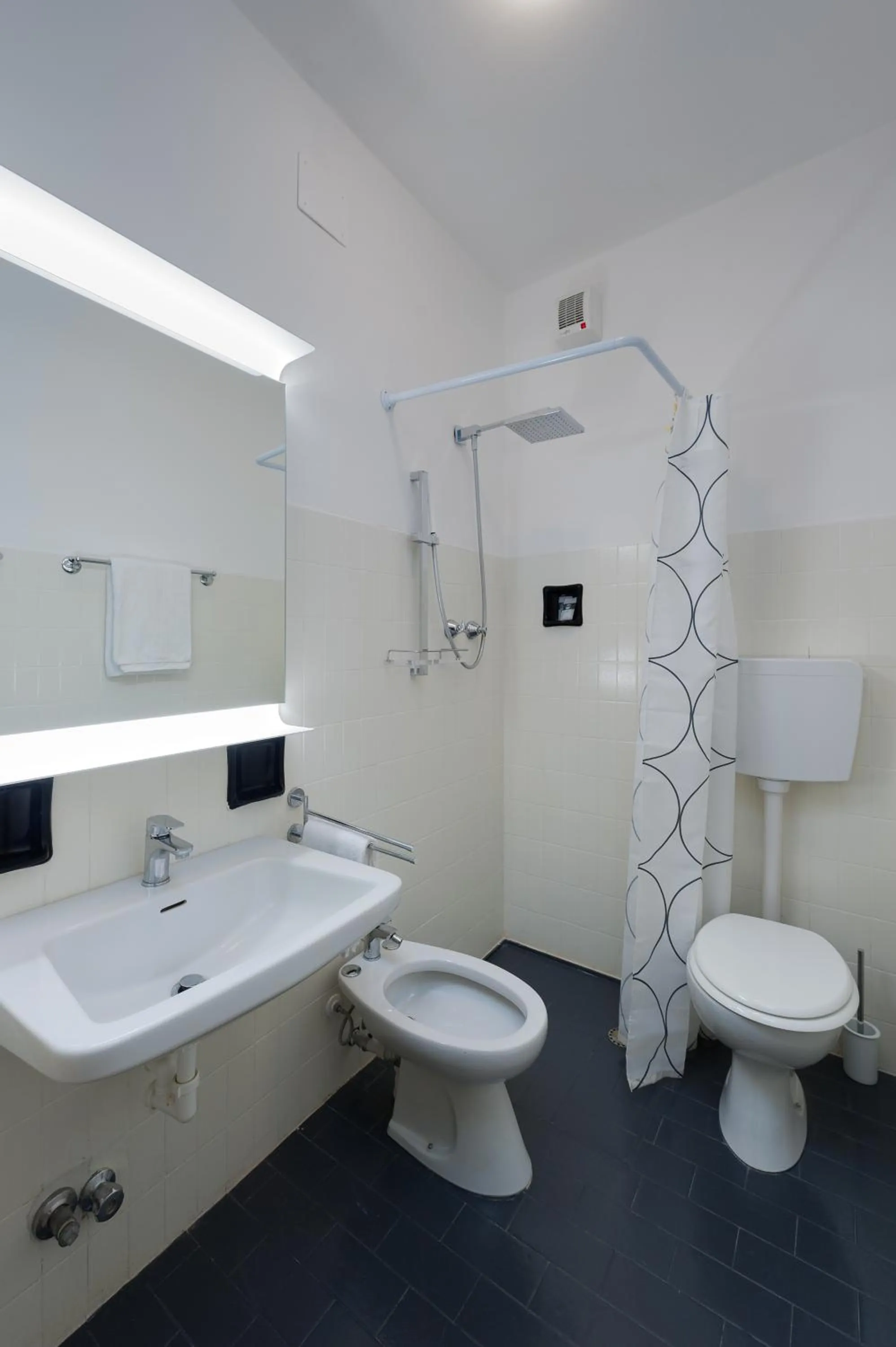 Toilet in Hotel Helvetia