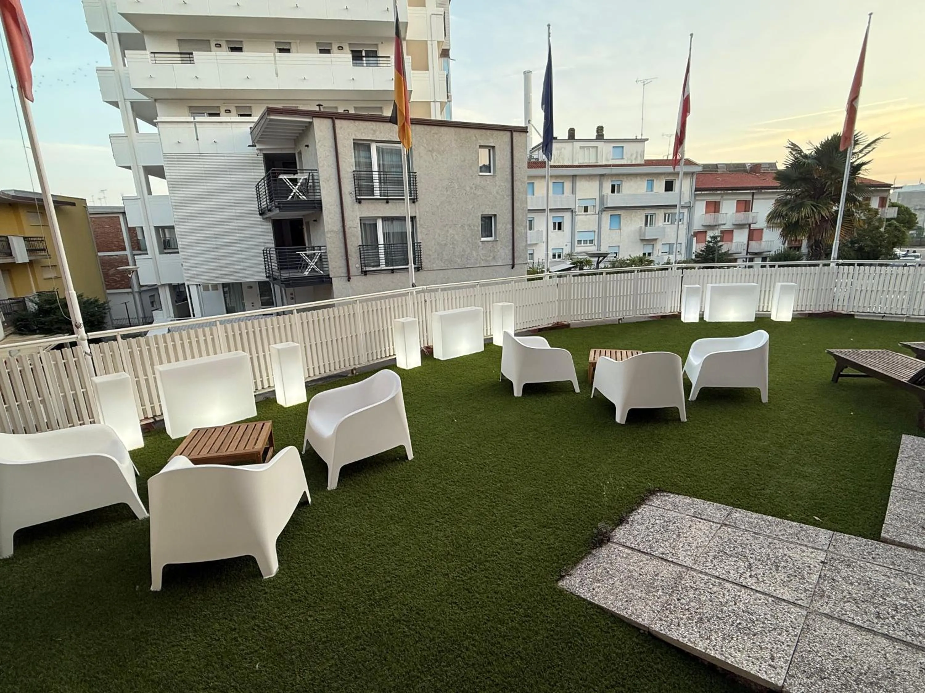 sunbed in Hotel Helvetia