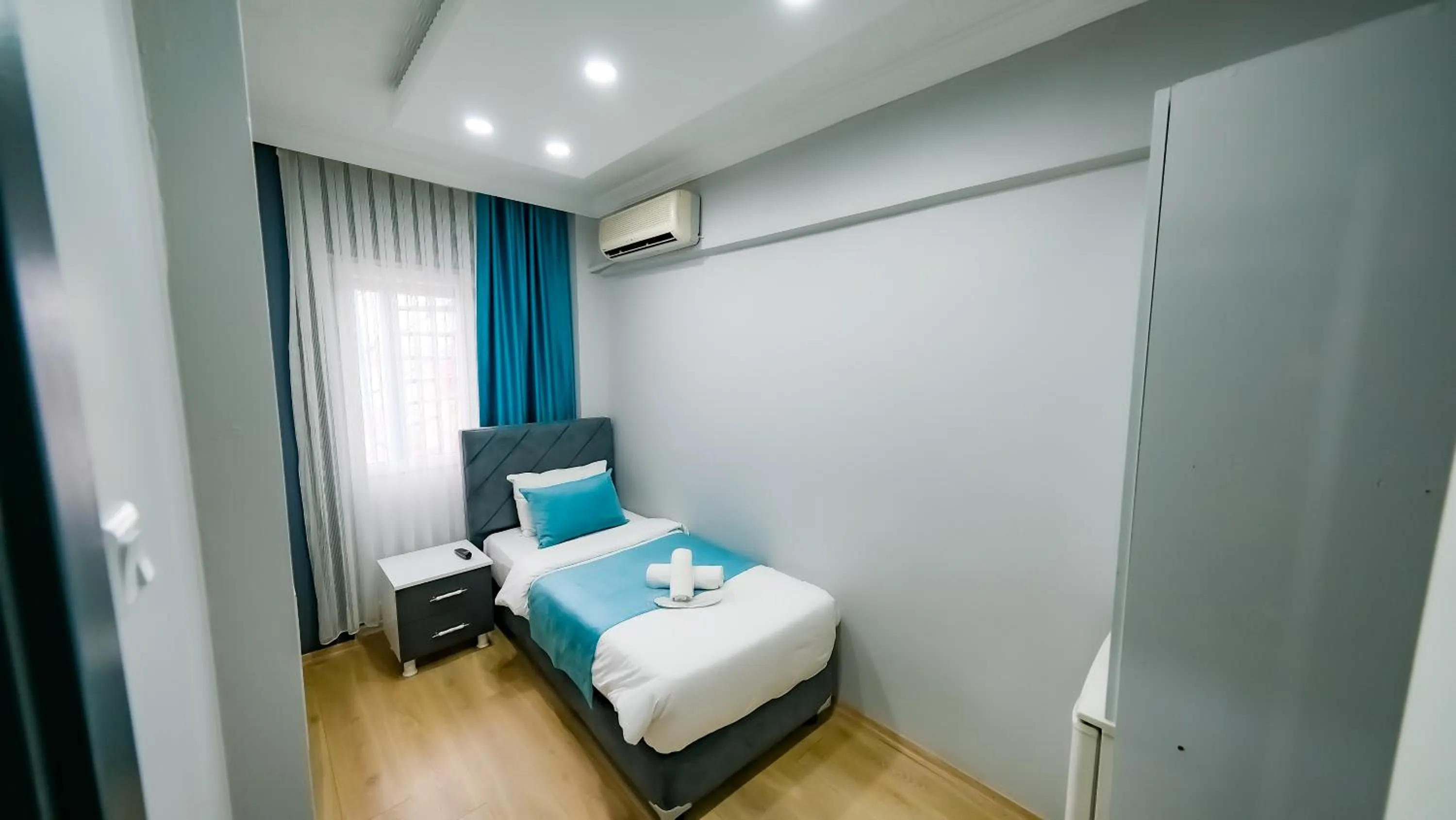 Bed in Bona Sera Hotel