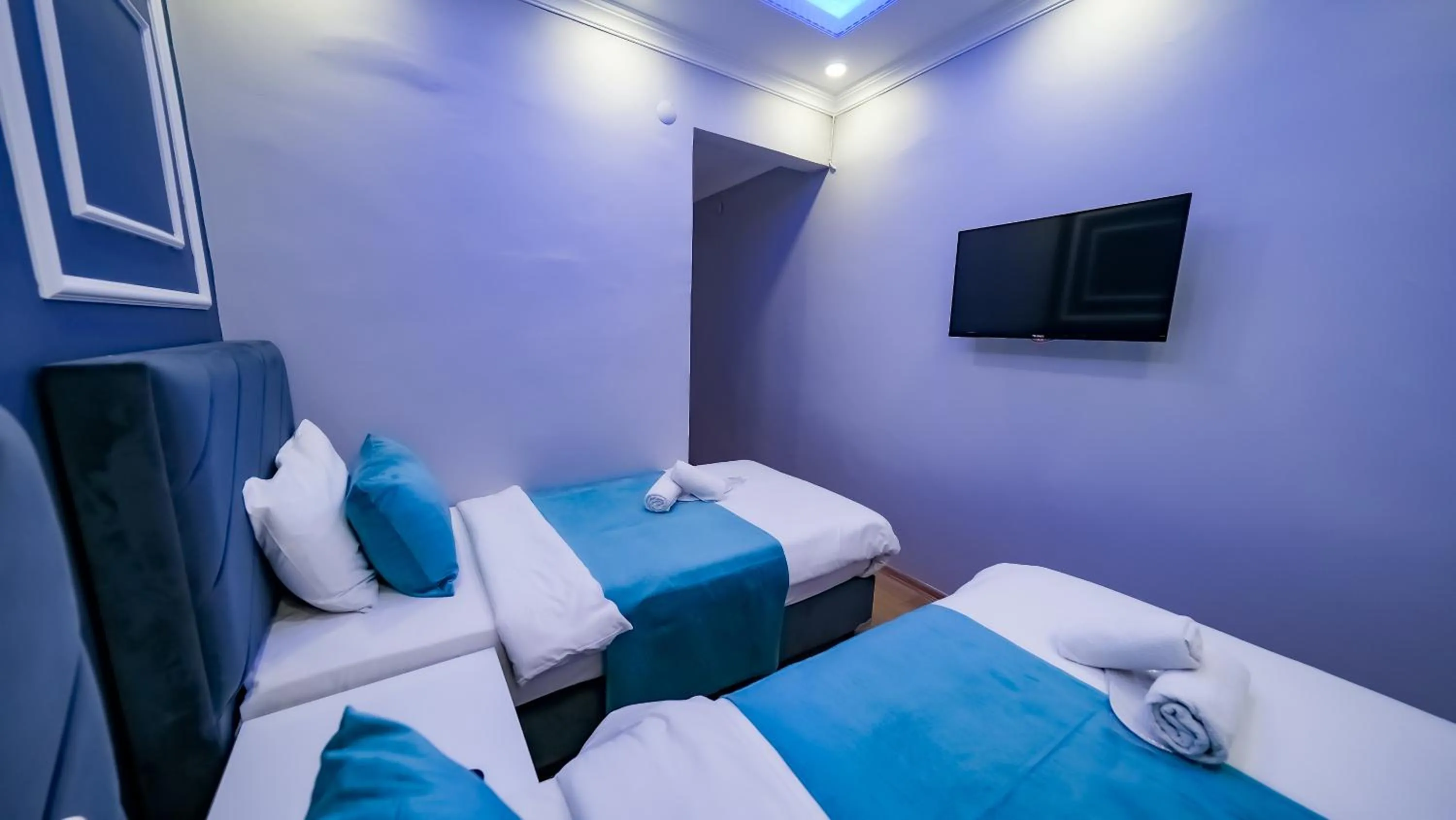 Bed in Bona Sera Hotel