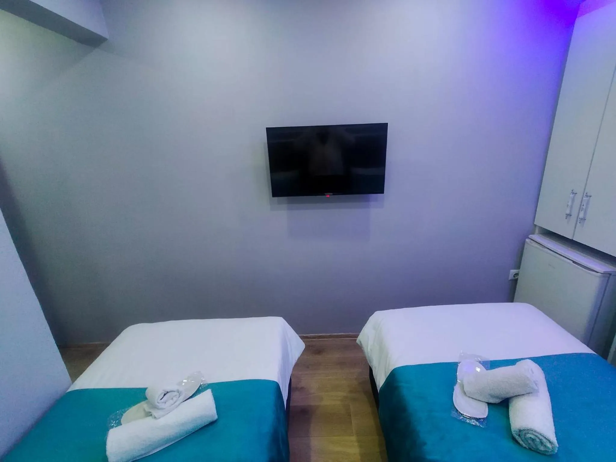 Bed in Bona Sera Hotel