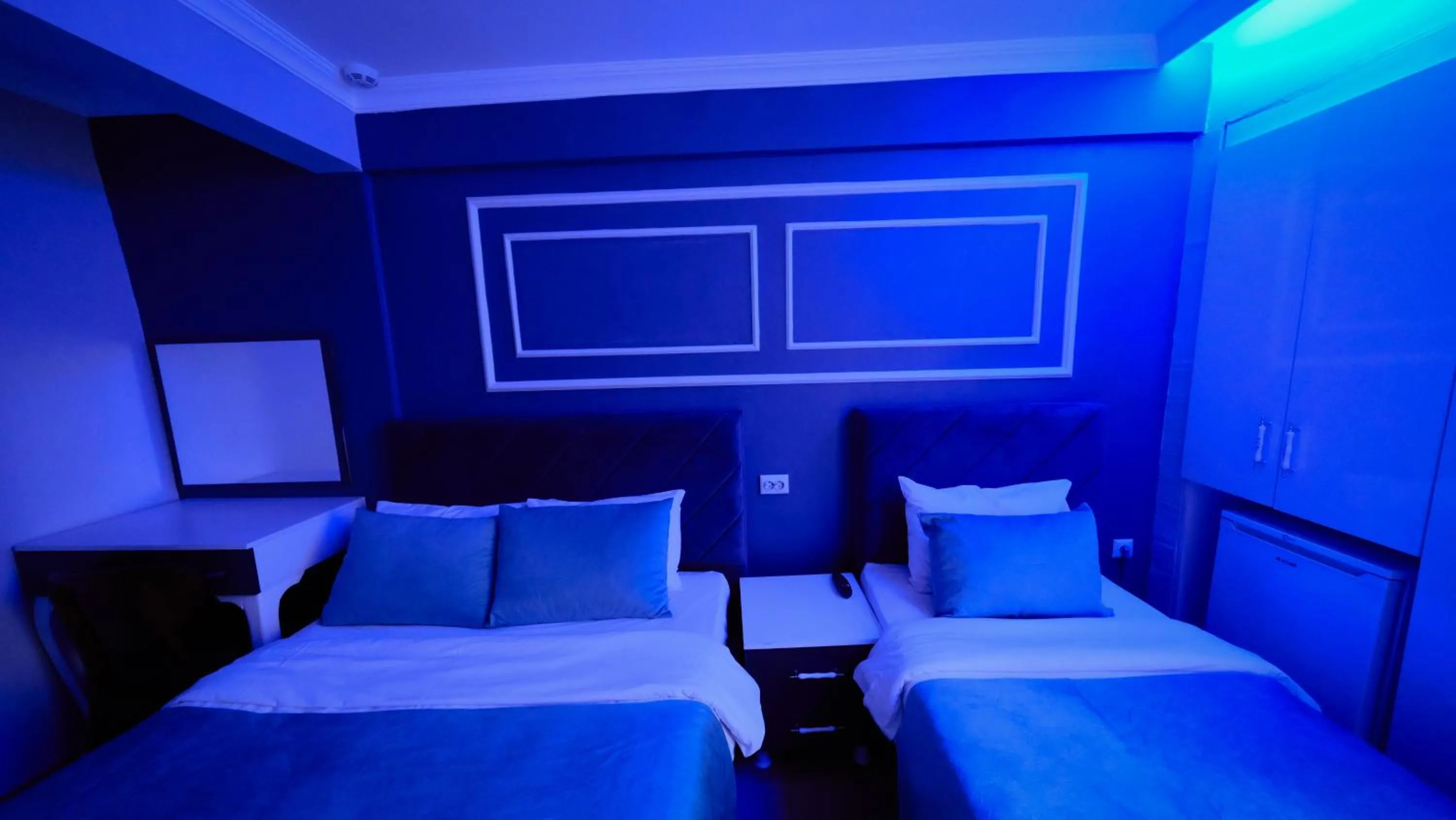 Bed in Bona Sera Hotel