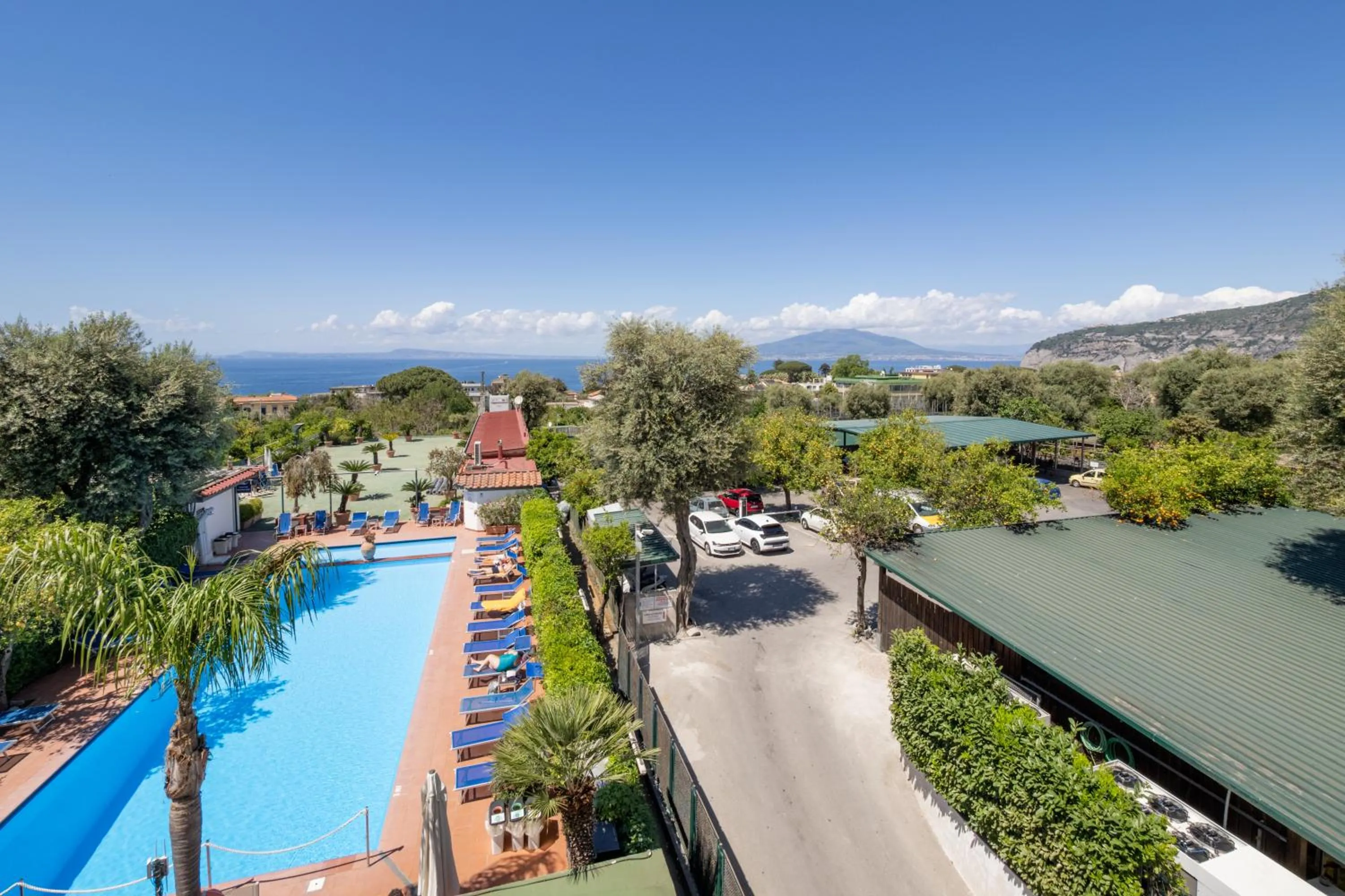 Pool view in Hotel Gardenia Sorrento, Ascend Hotel Collection