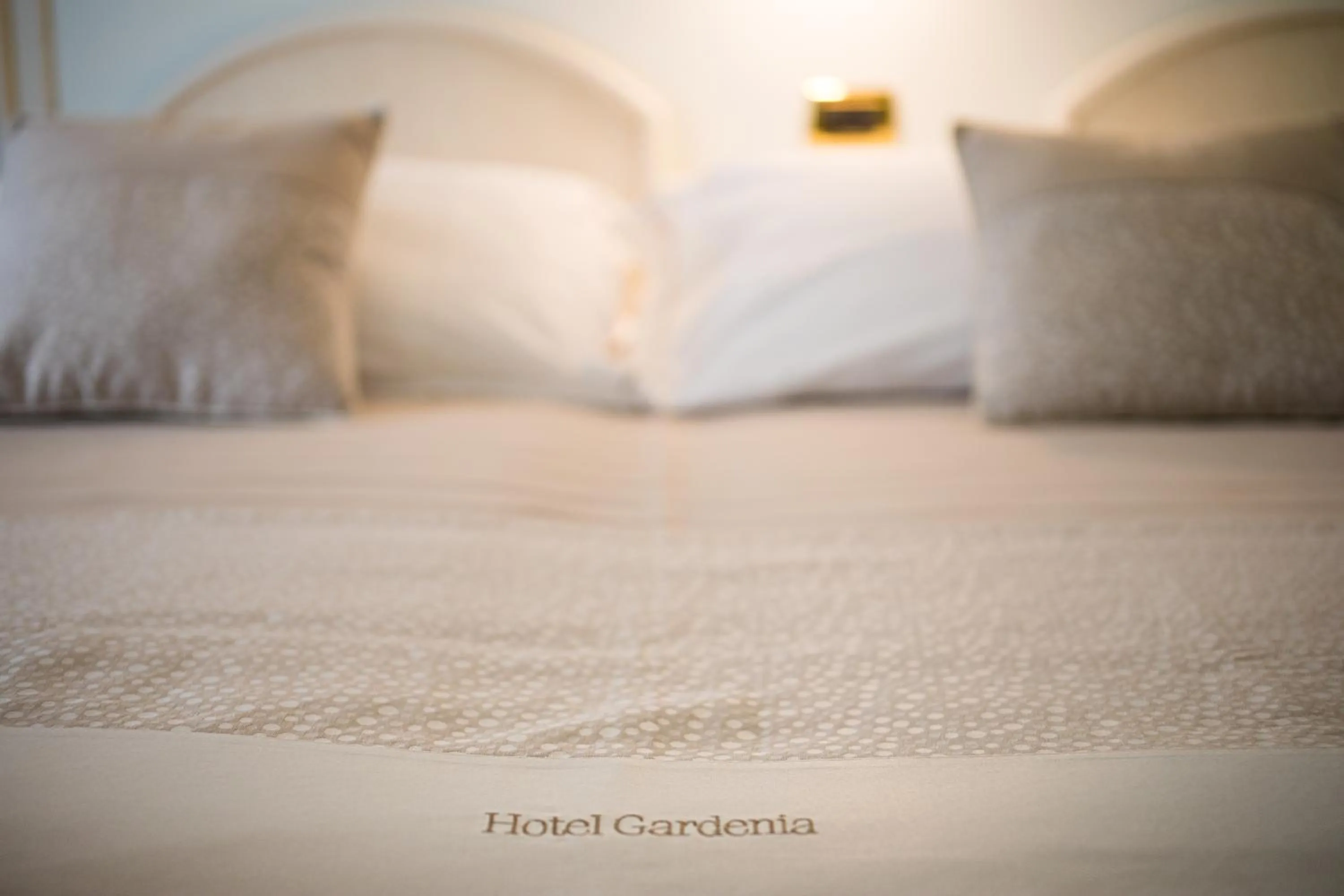 Decorative detail, Bed in Hotel Gardenia Sorrento, Ascend Hotel Collection