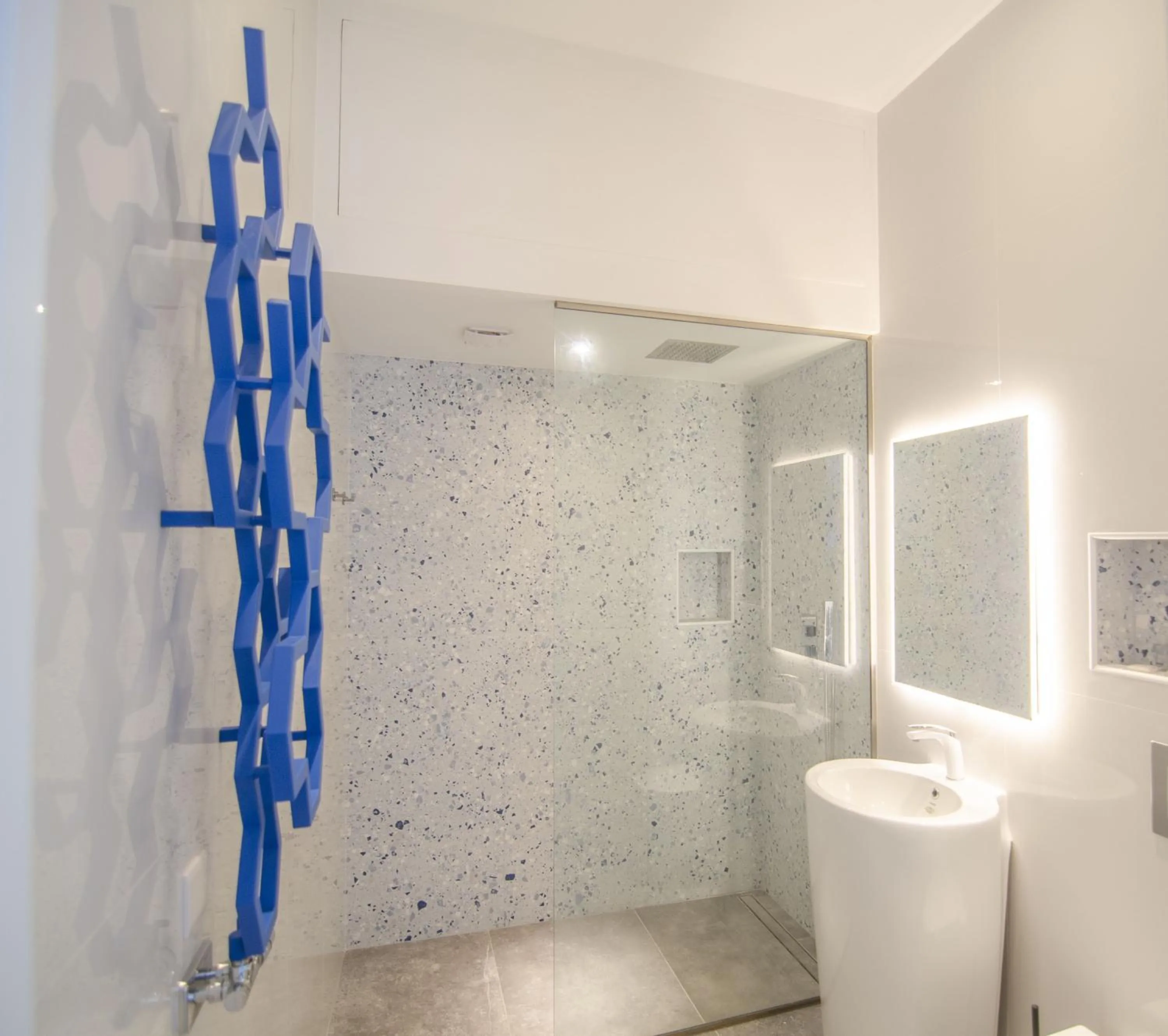 Bathroom in Senglea Suites