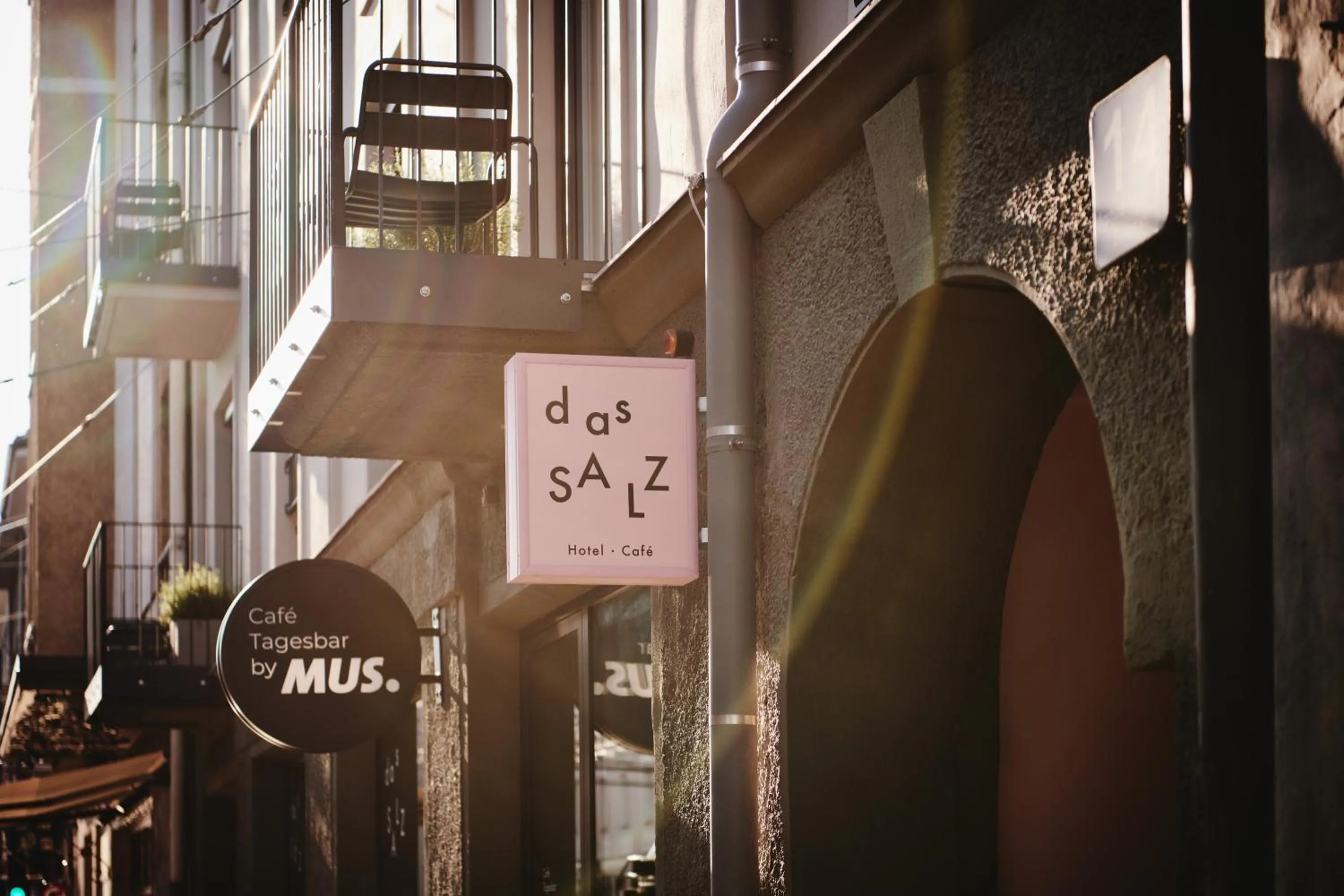Logo/Certificate/Sign in Boutique Hotel das Salz
