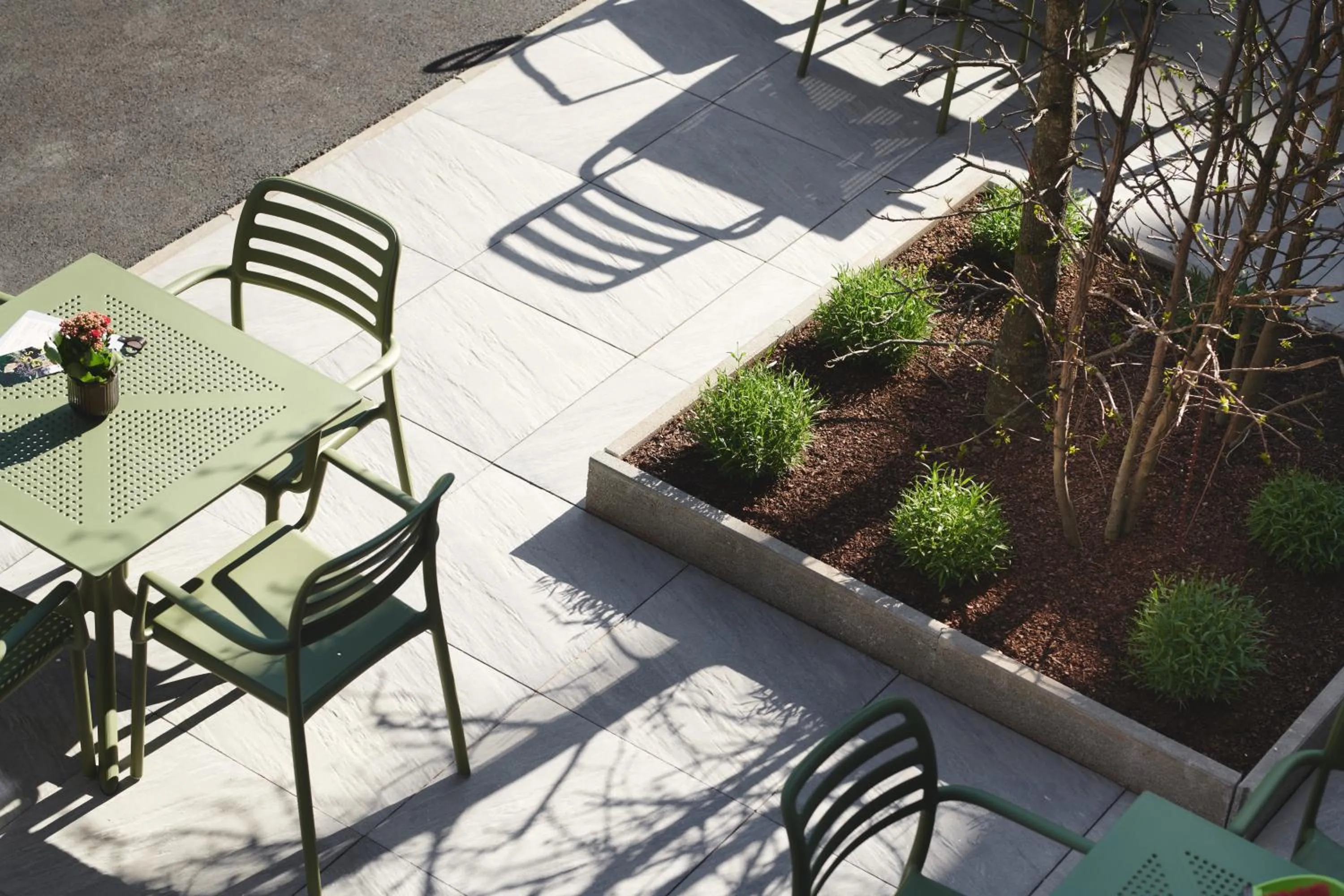 Patio in Boutique Hotel das Salz