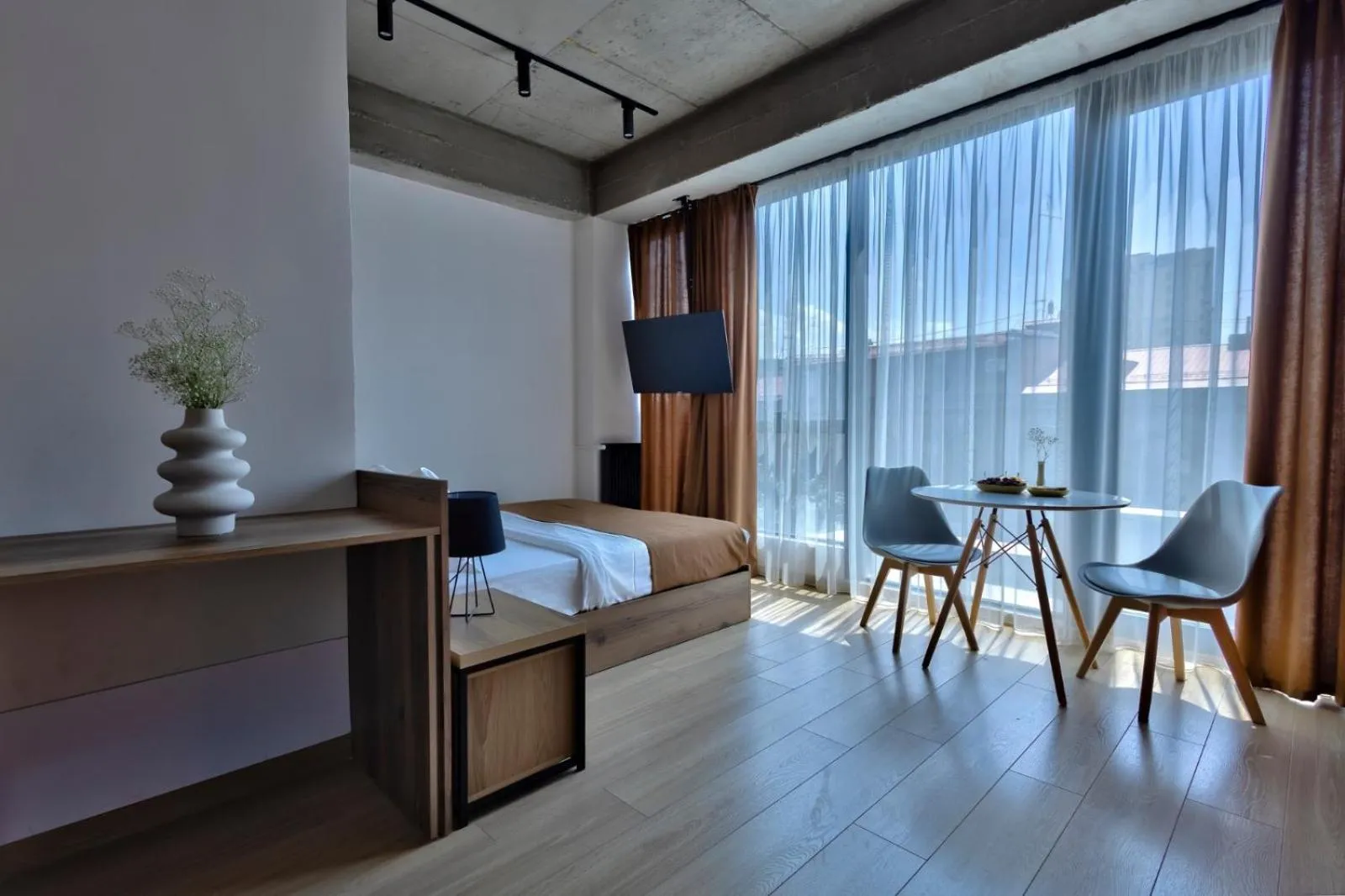 View (from property/room), Bed in Rooms Apart Hotel by RED