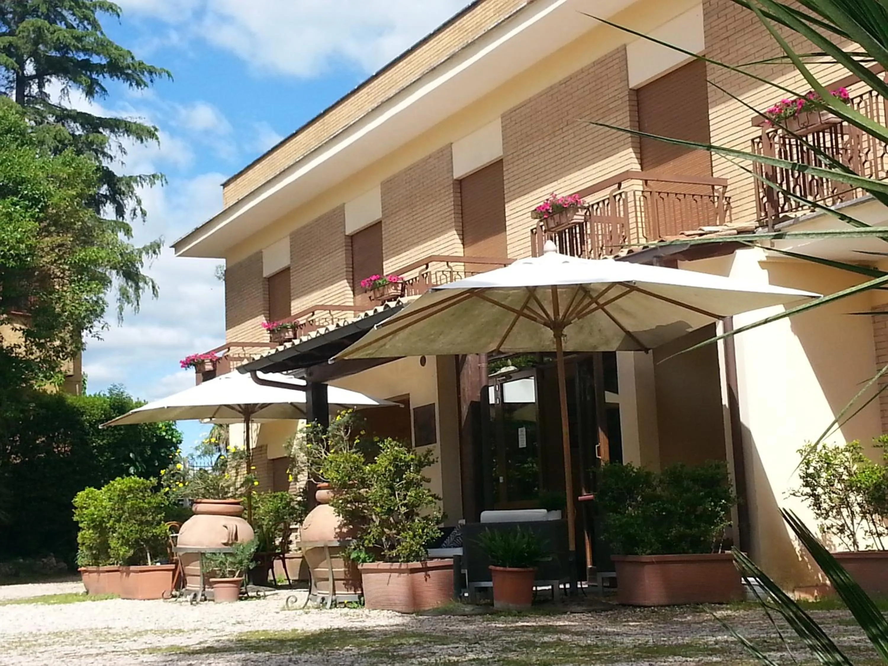 Garden in Hotel Tempio di Apollo