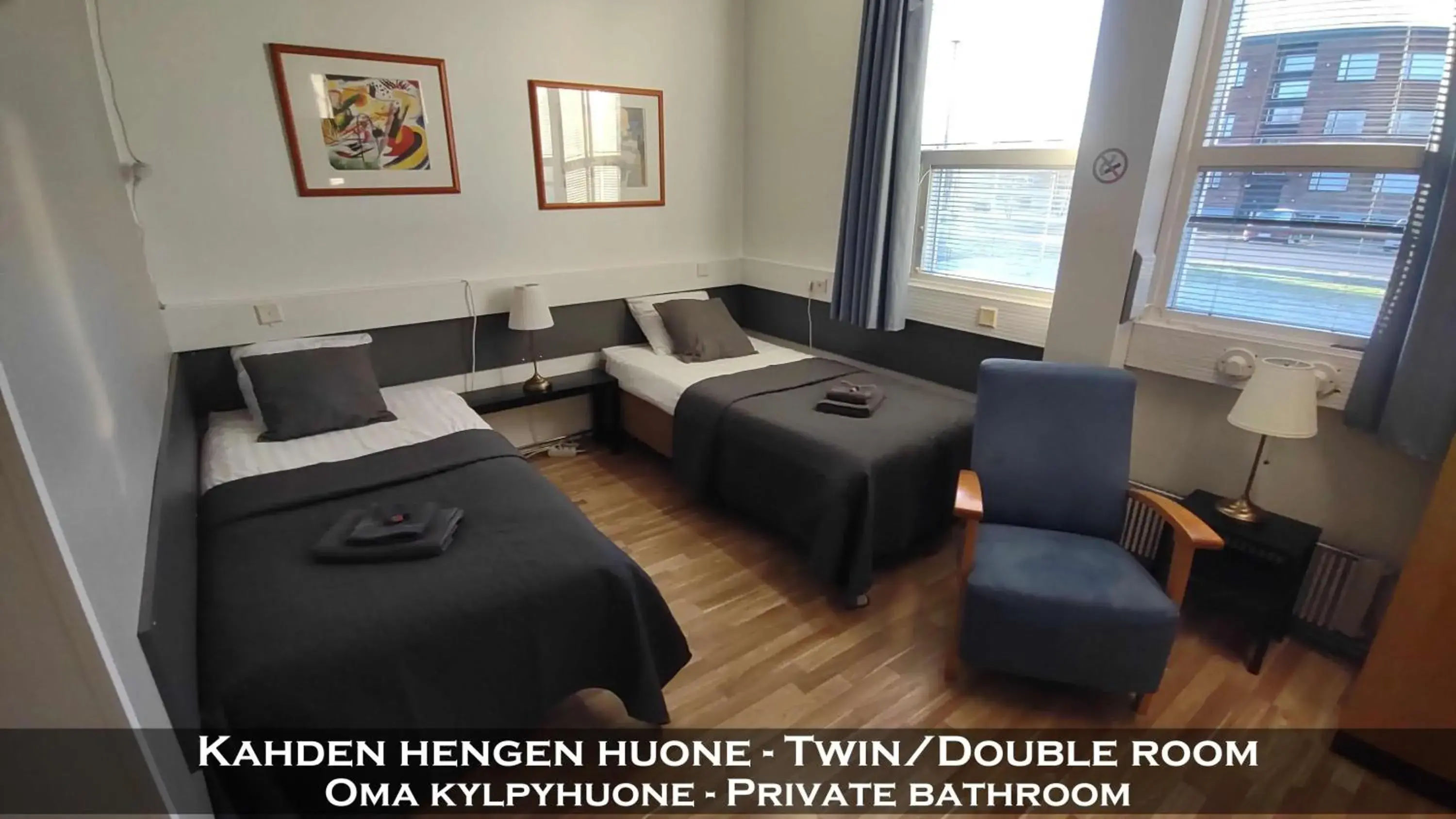 Double or Twin Room with Private Bathroom in Hotel 24 - Karihaara - Kemi Double or Twin Room with Private Bathroom in Hotel 24 - Karihaara - Kemi