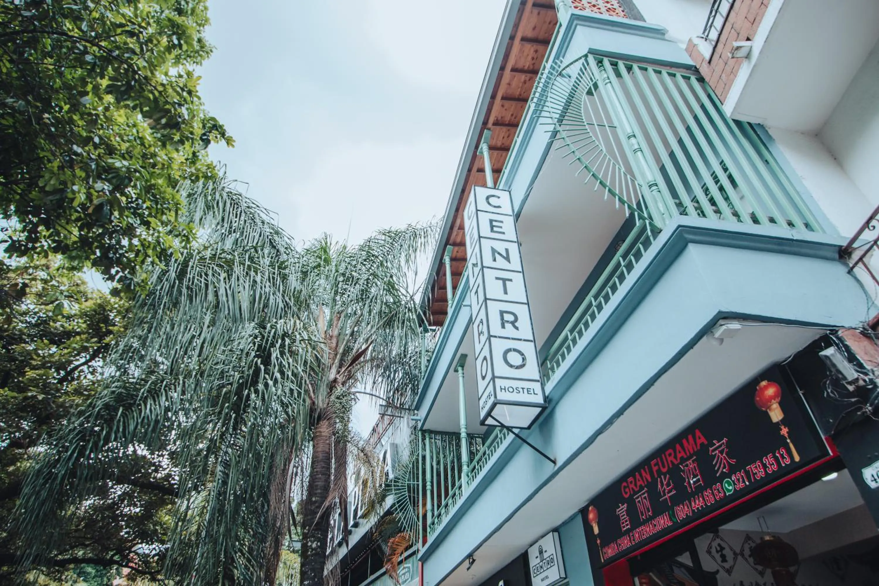 Property building in Centro Hostel Medellin