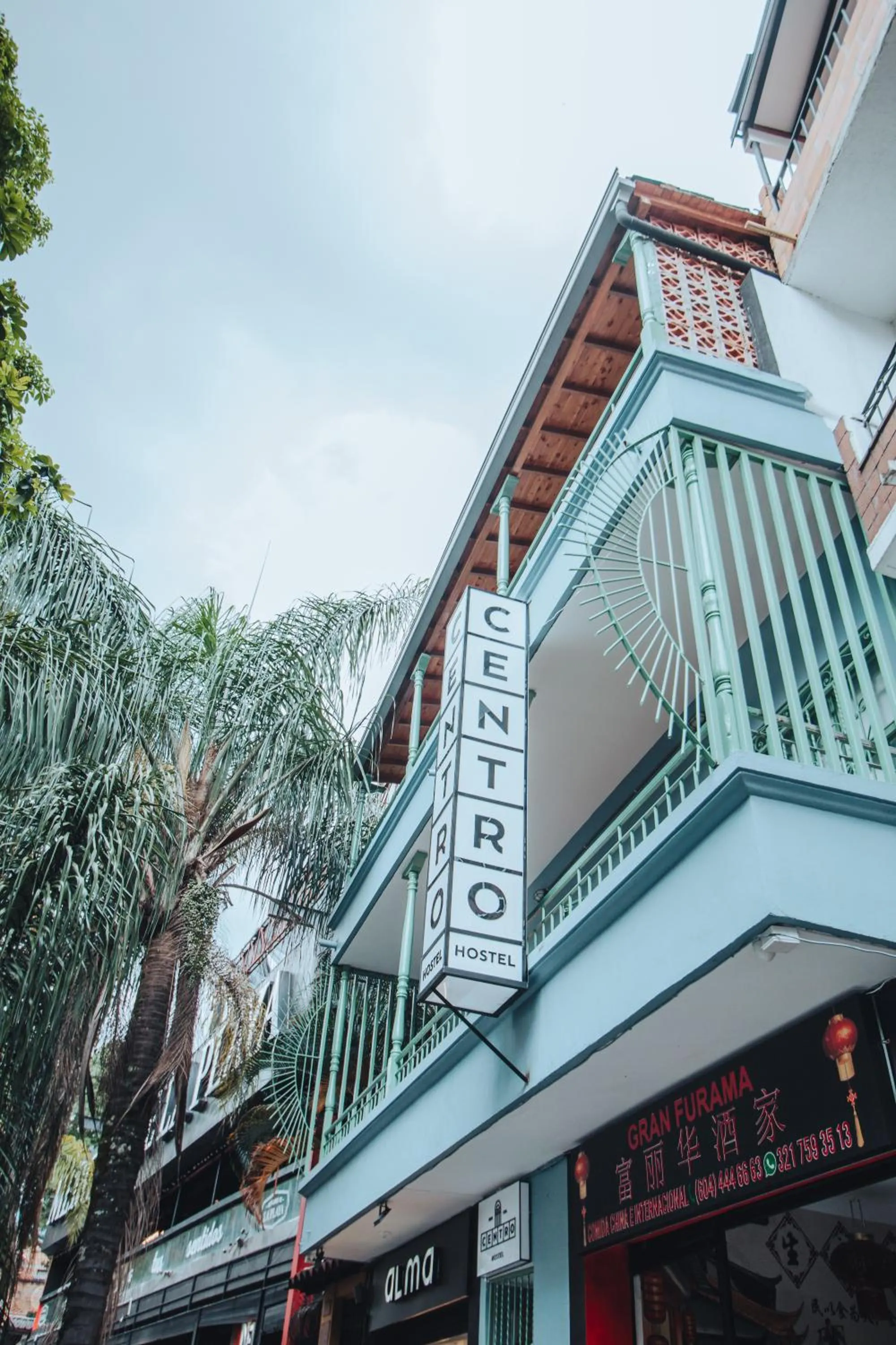 Property building in Centro Hostel Medellin