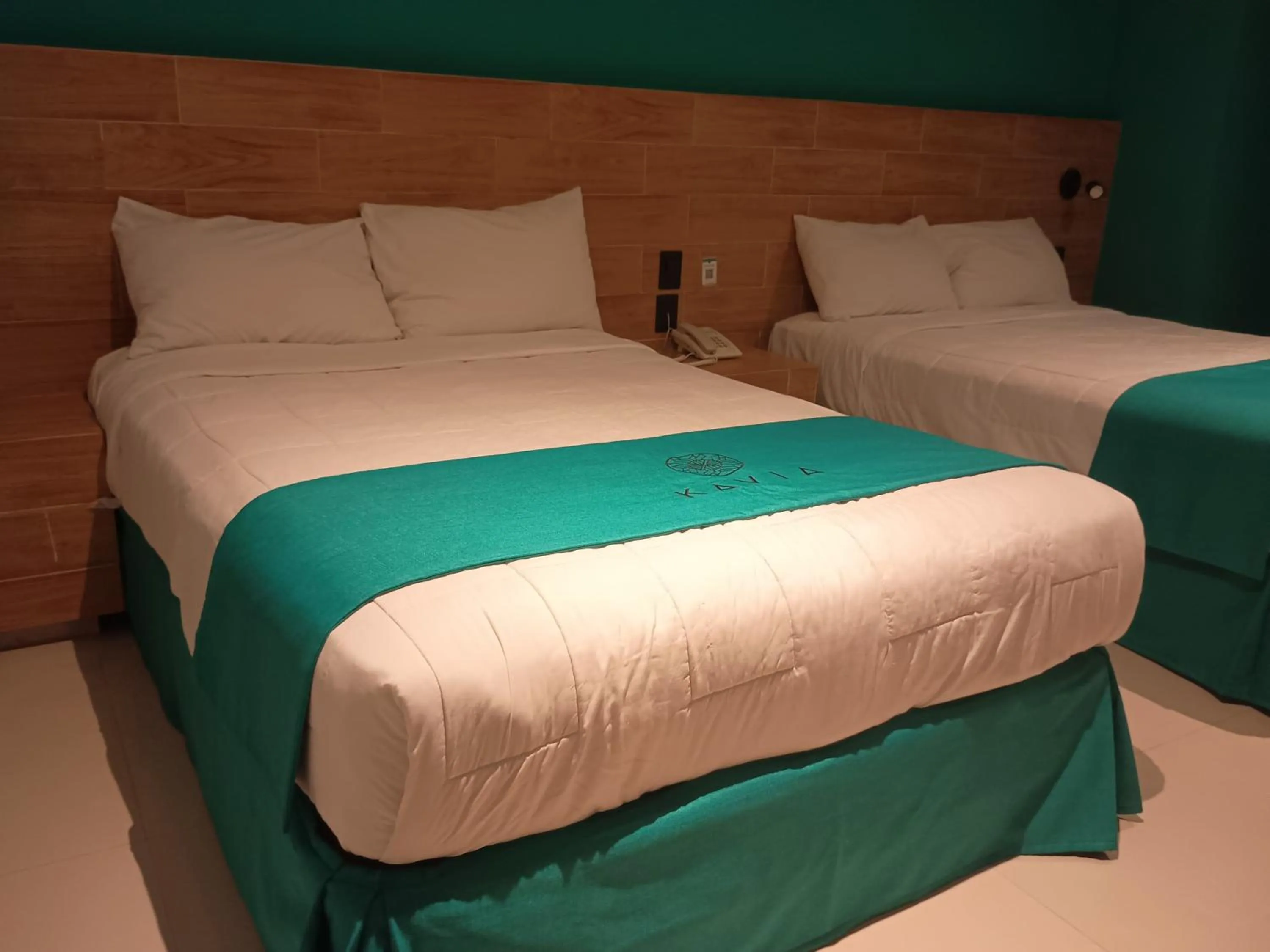 Bed in Hotel Kavia Mazatlán