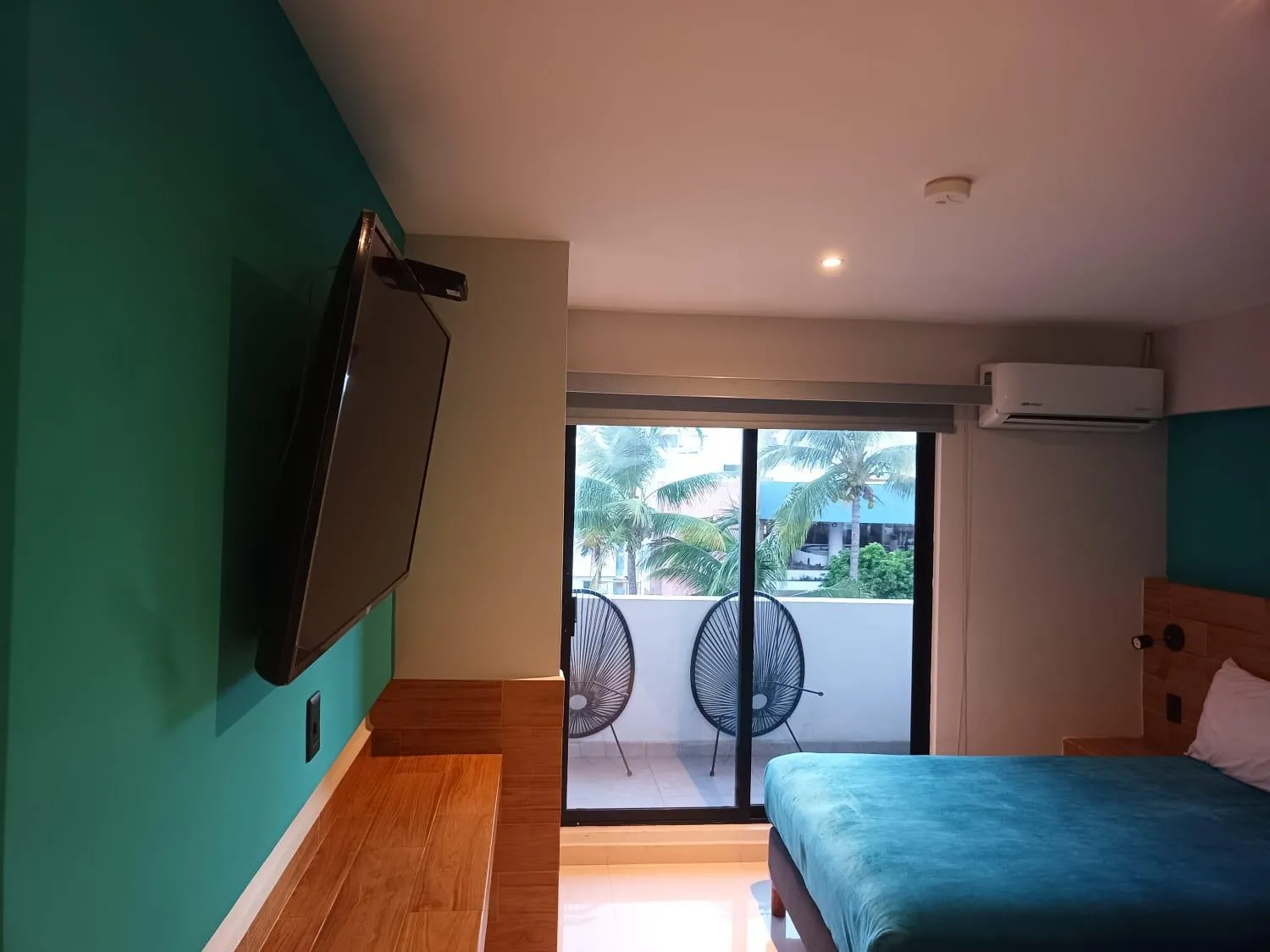 Bed in Hotel Kavia Mazatlán