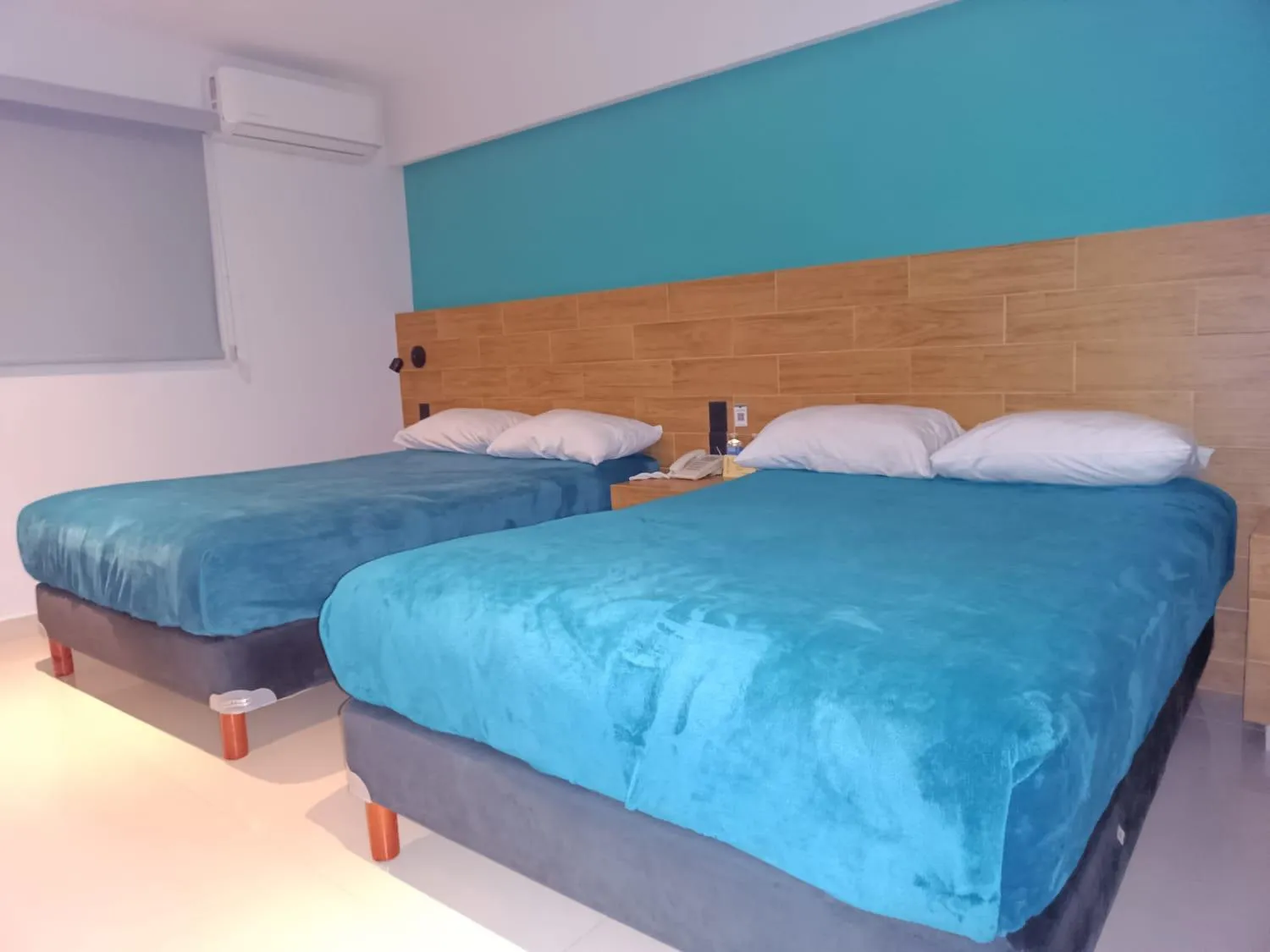 Bed in Hotel Kavia Mazatlán