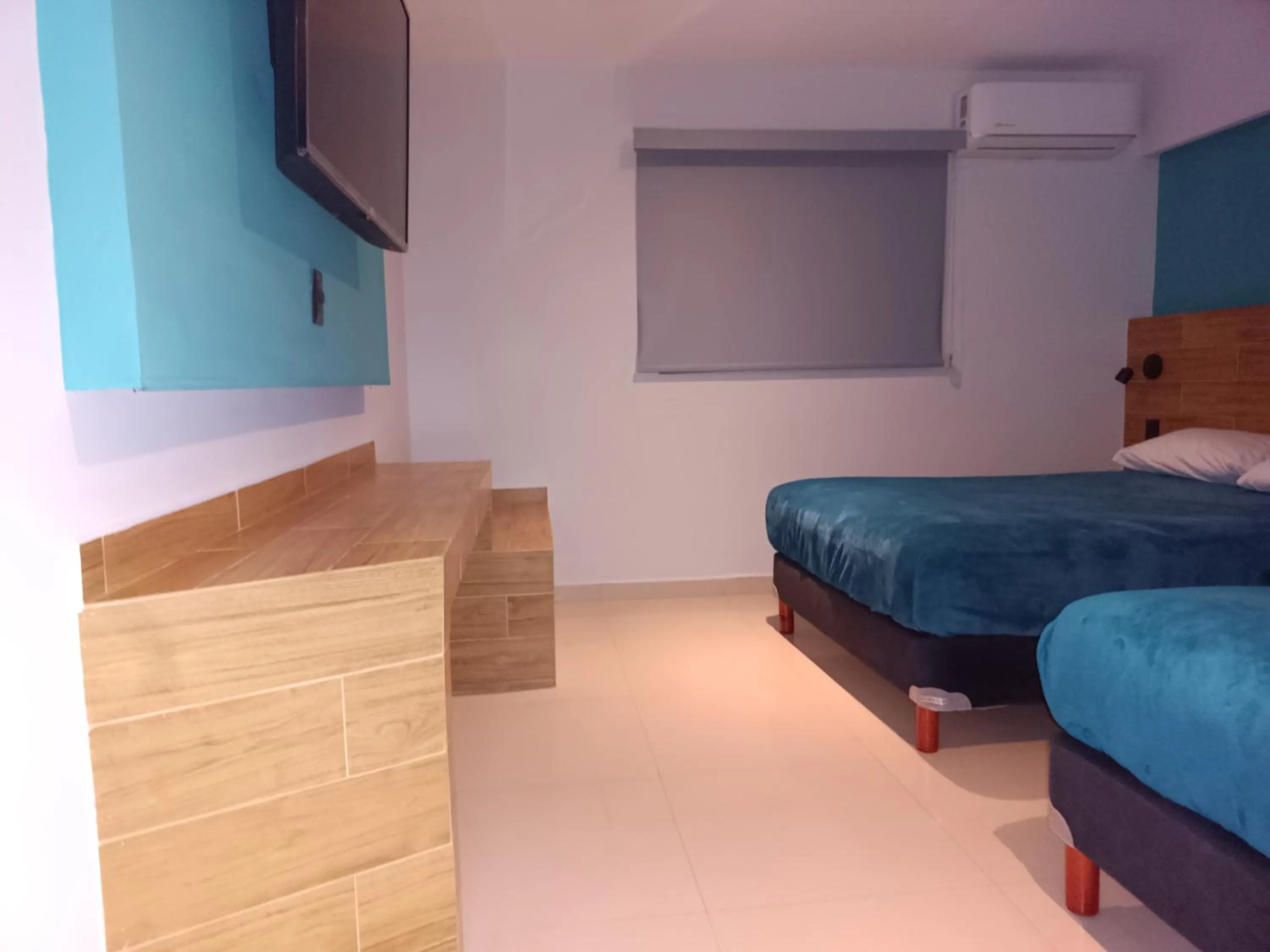 Bed in Hotel Kavia Mazatlán