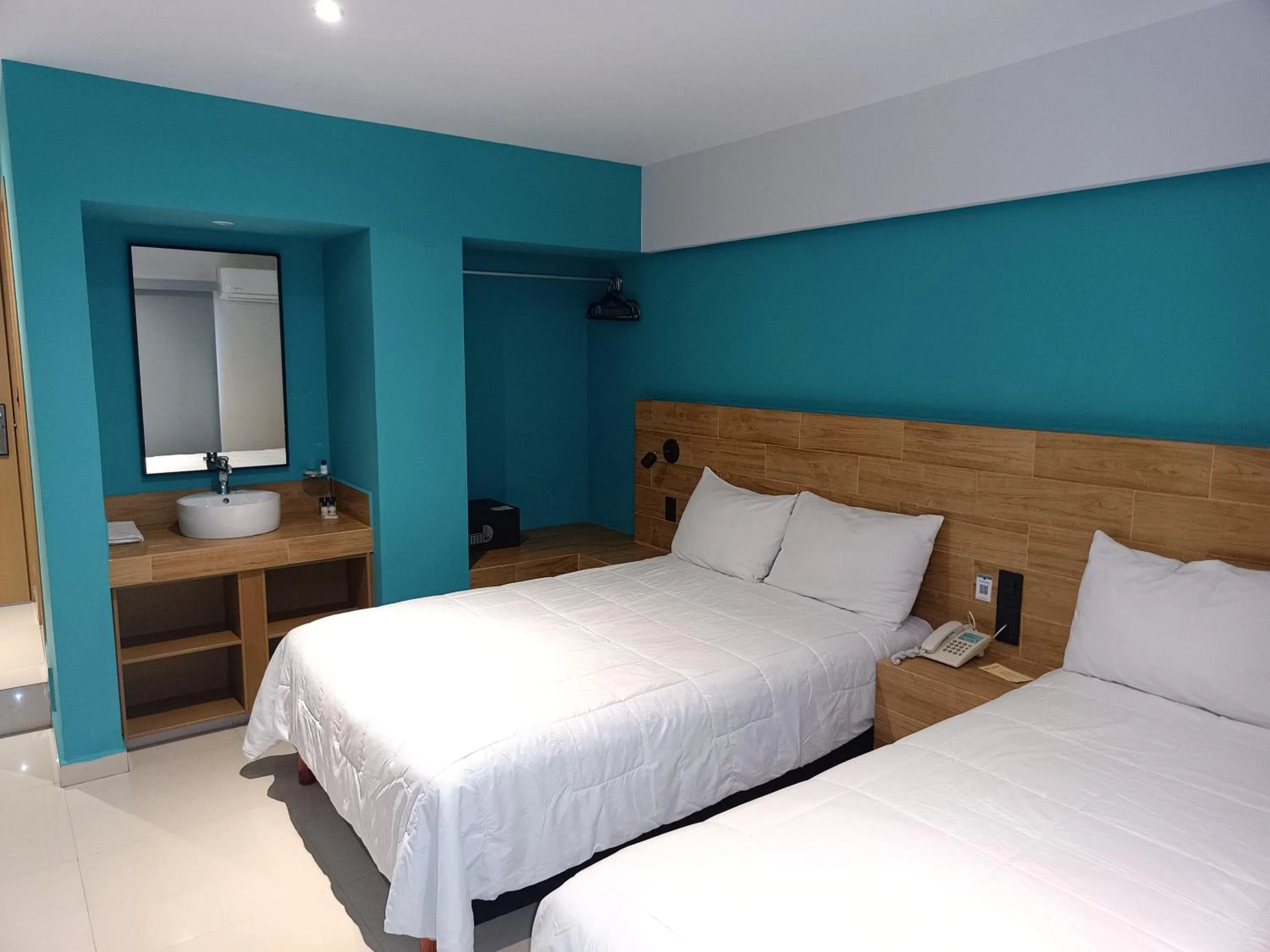 Bed in Hotel Kavia Mazatlán