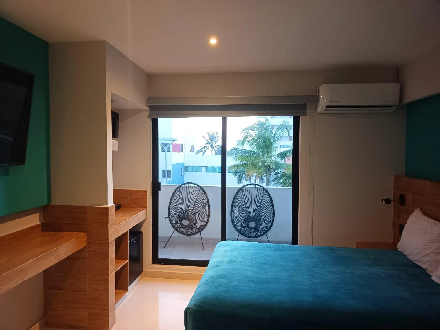 Bed in Hotel Kavia Mazatlán