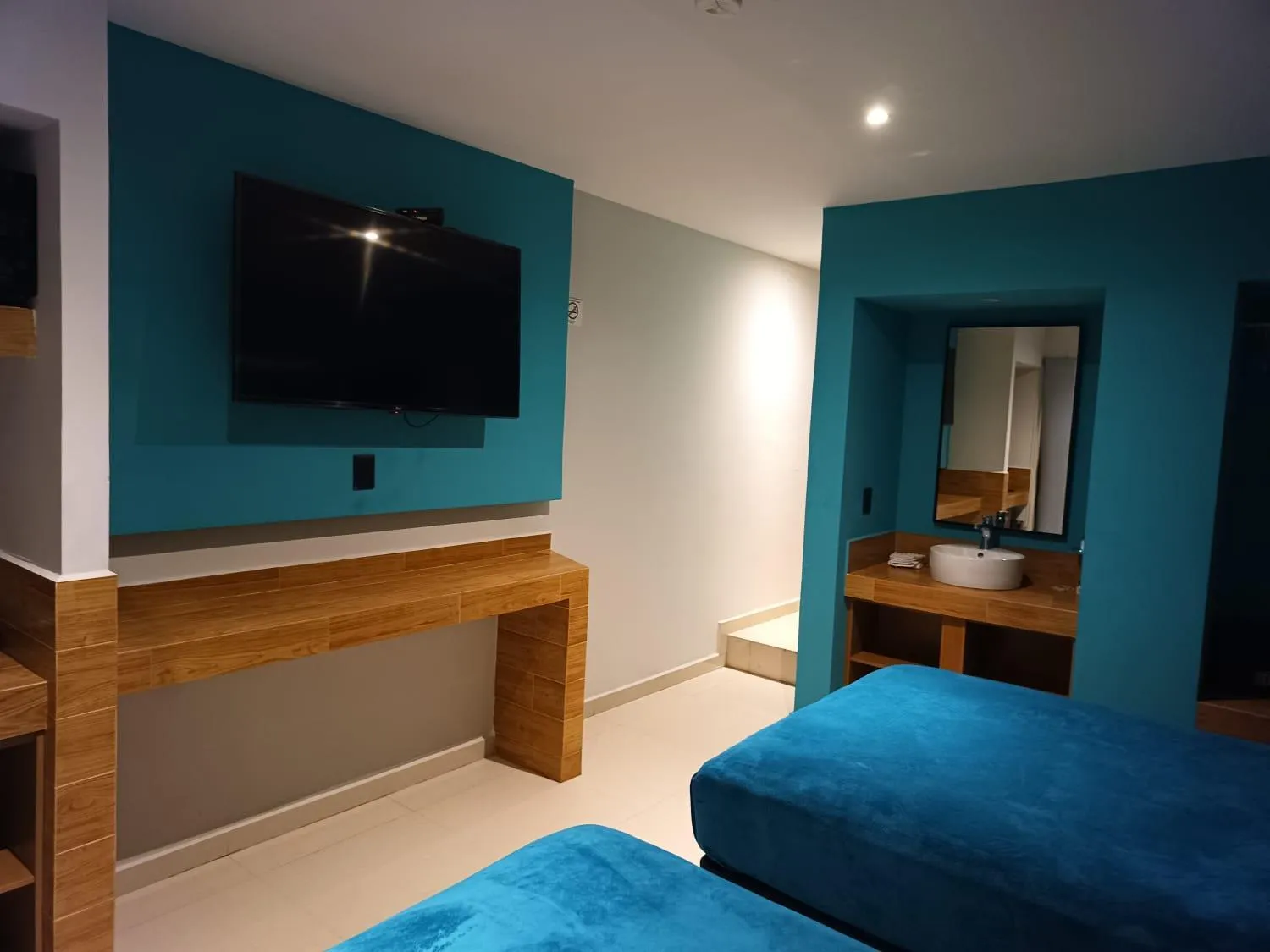 Bed in Hotel Kavia Mazatlán