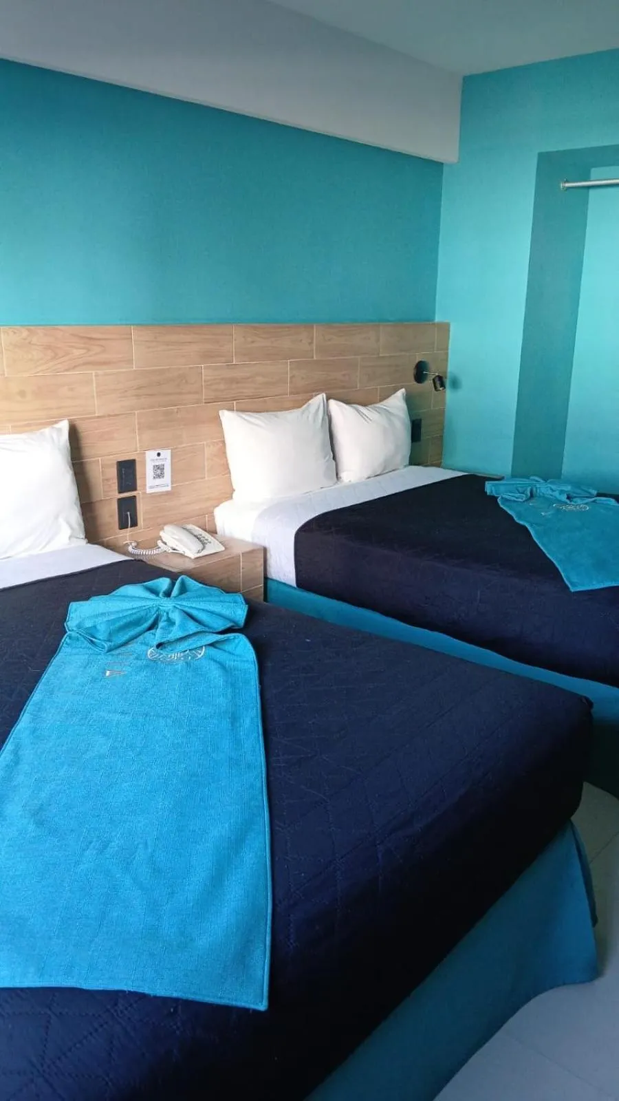 Bed in Hotel Kavia Mazatlán