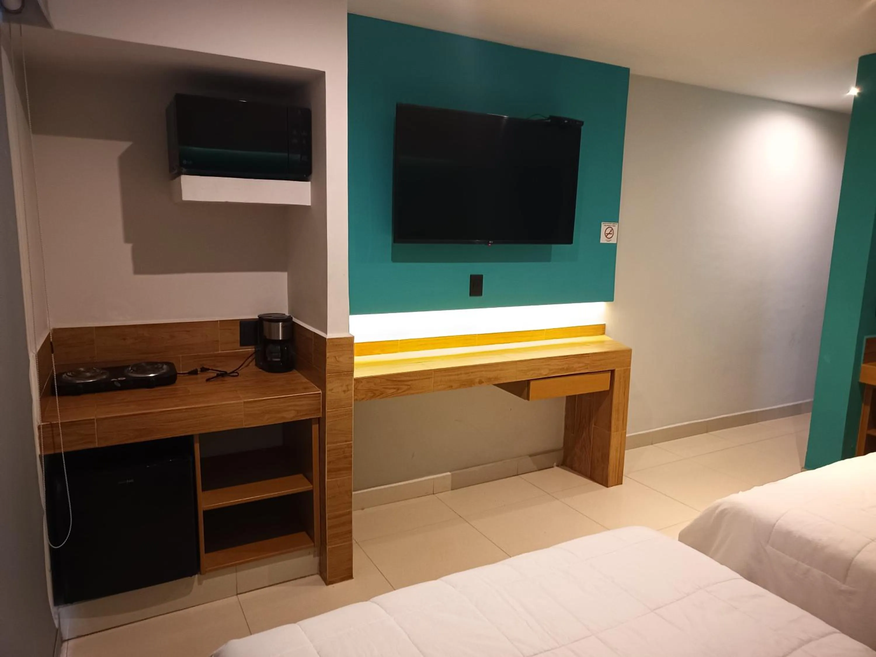 Bed in Hotel Kavia Mazatlán