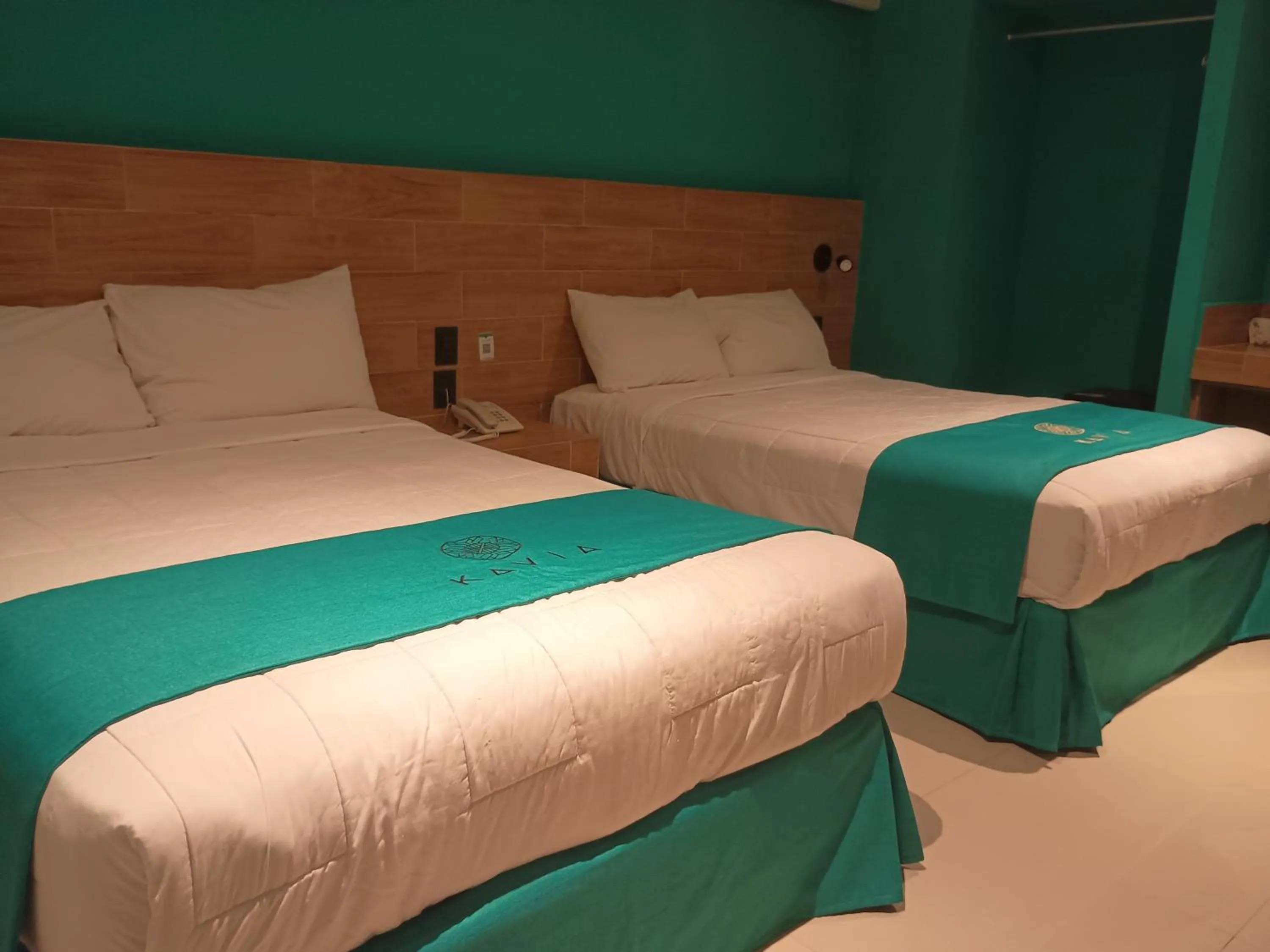 Bed in Hotel Kavia Mazatlán