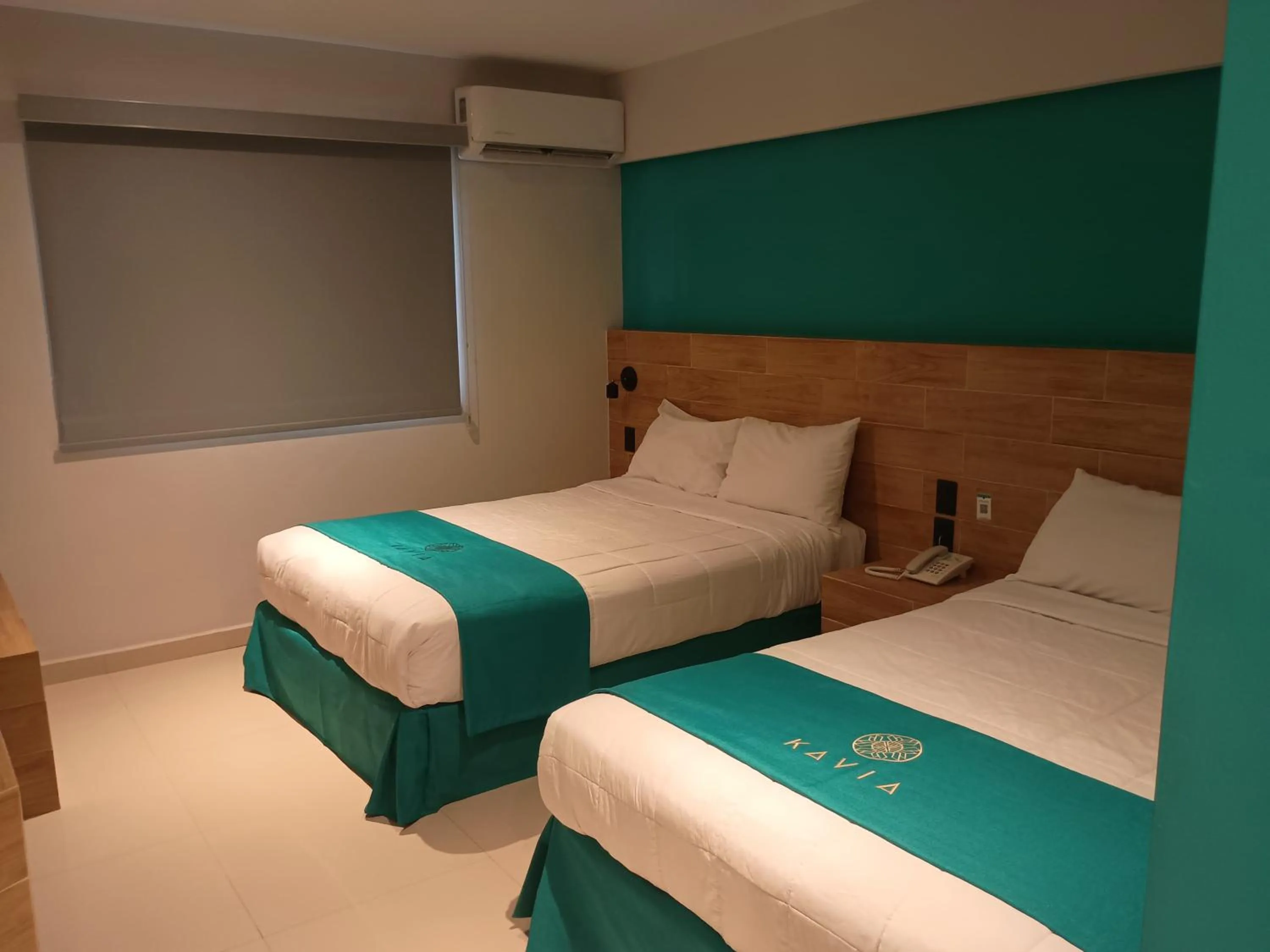 Bed in Hotel Kavia Mazatlán