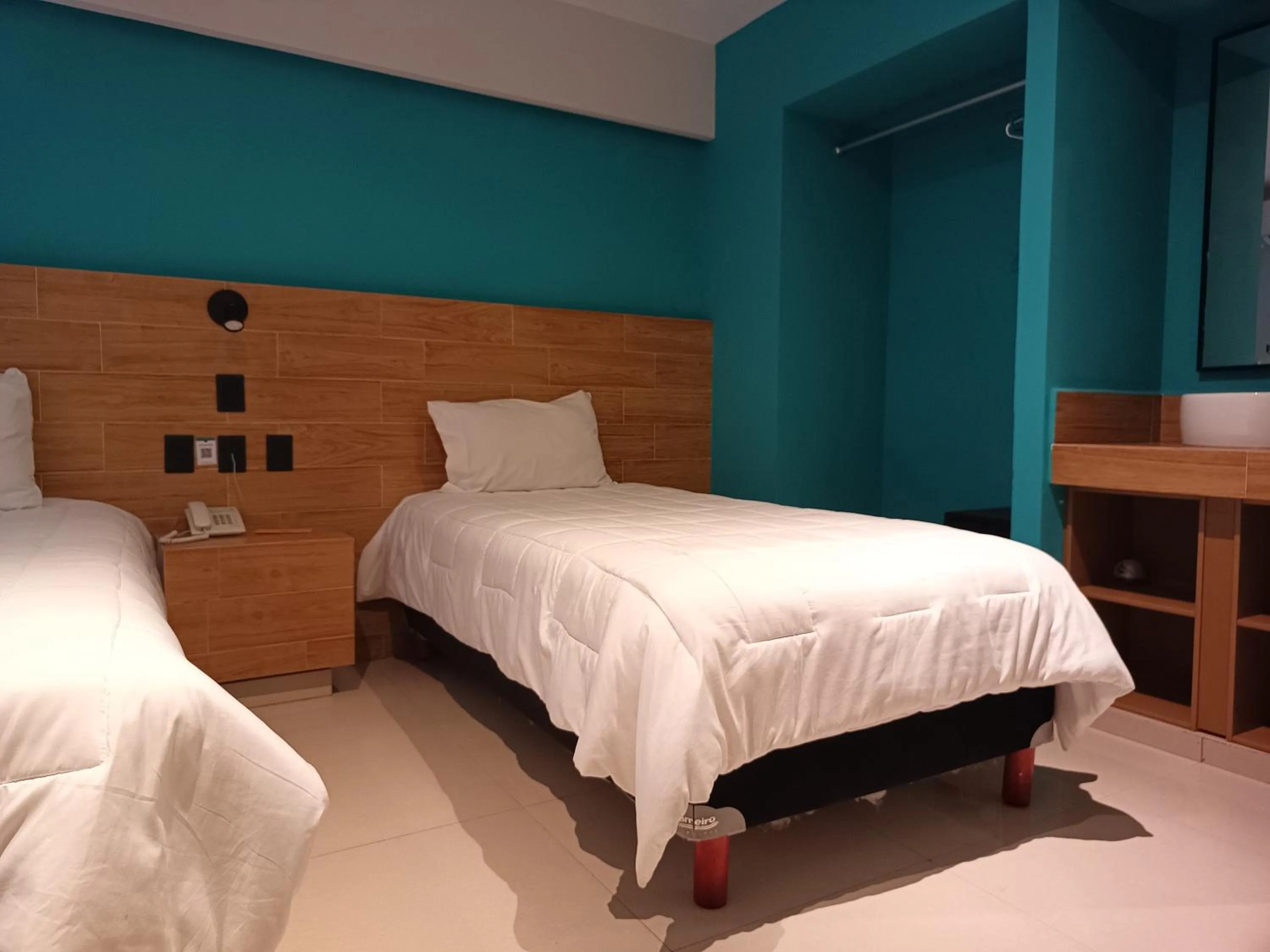 Bed in Hotel Kavia Mazatlán