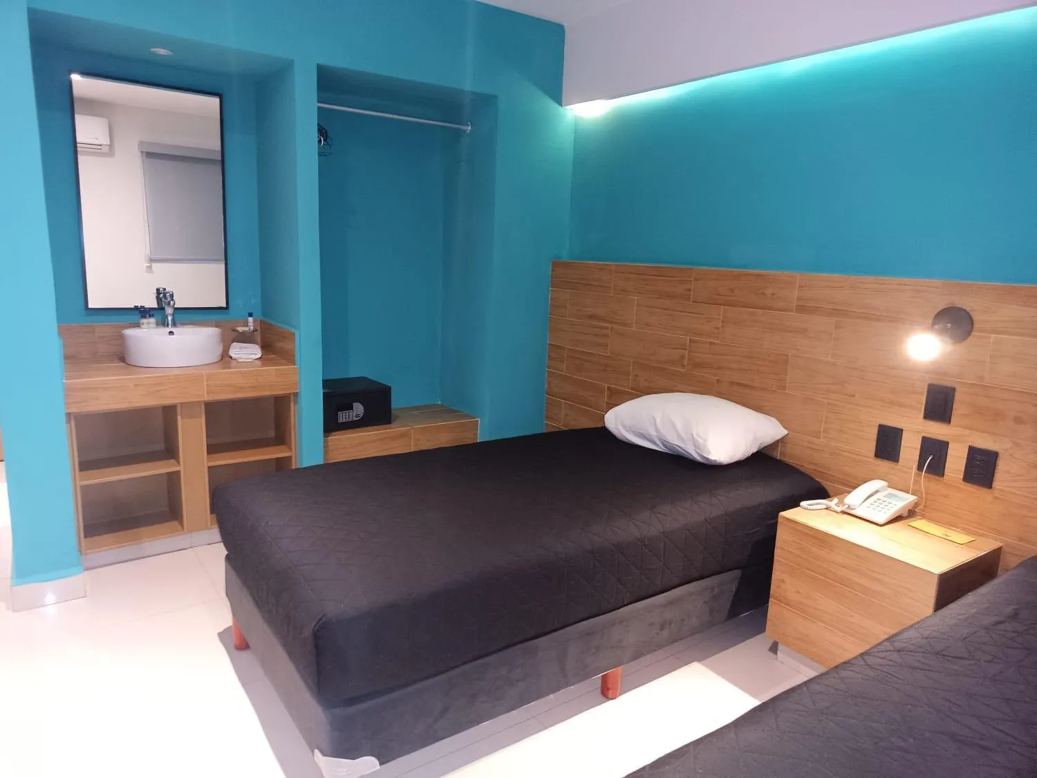 Bed in Hotel Kavia Mazatlán