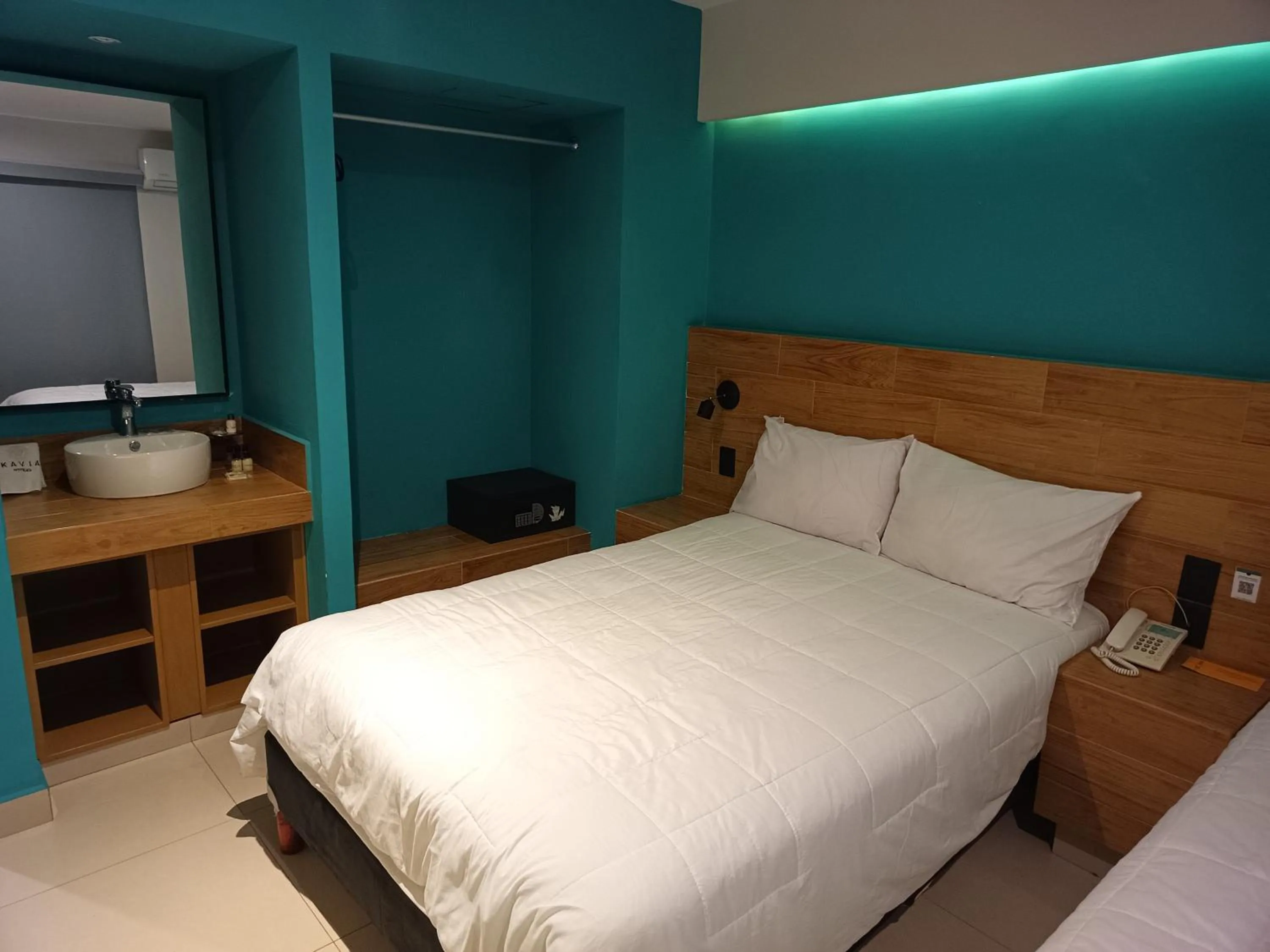 Bed in Hotel Kavia Mazatlán