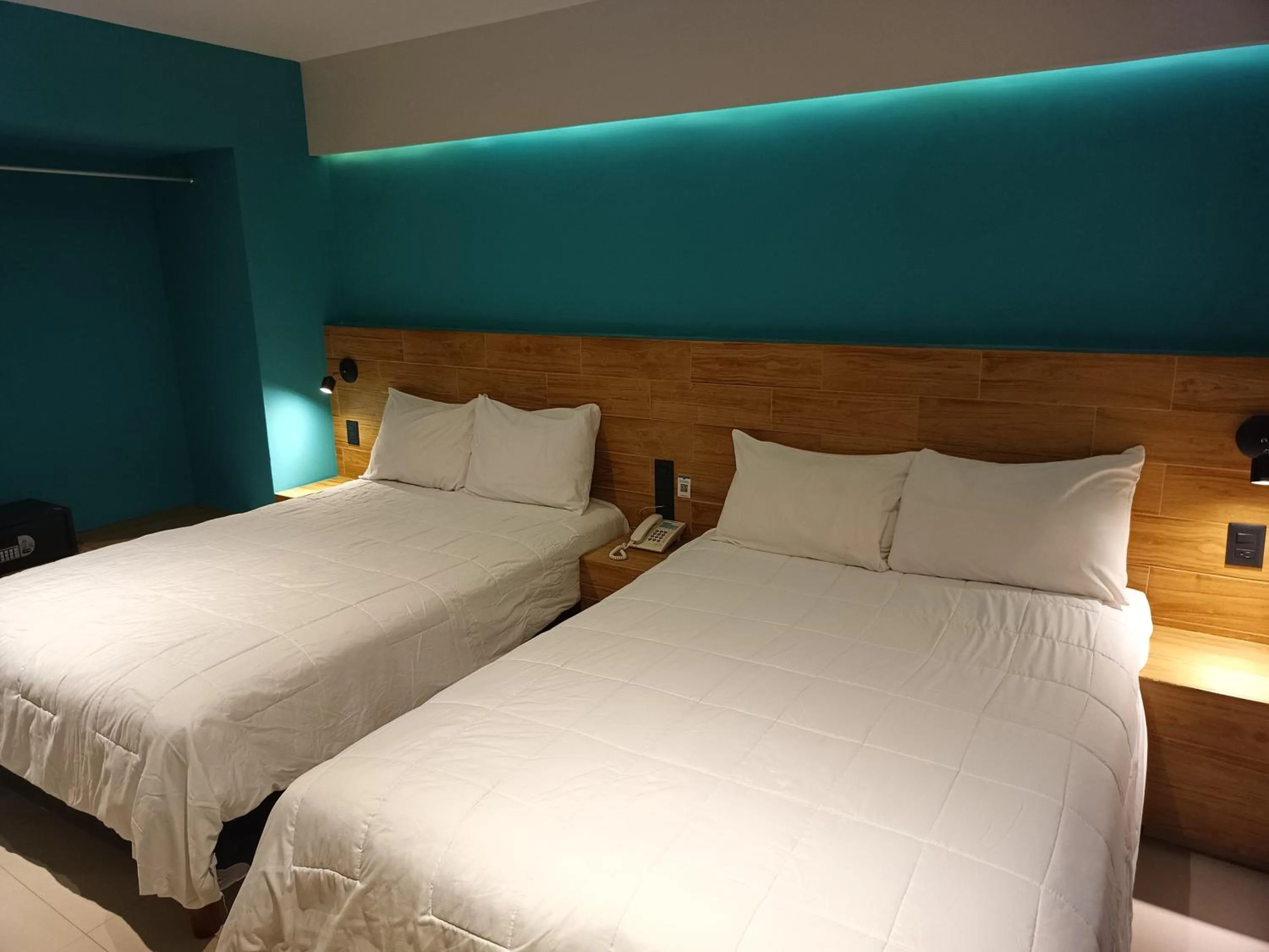 Bed in Hotel Kavia Mazatlán