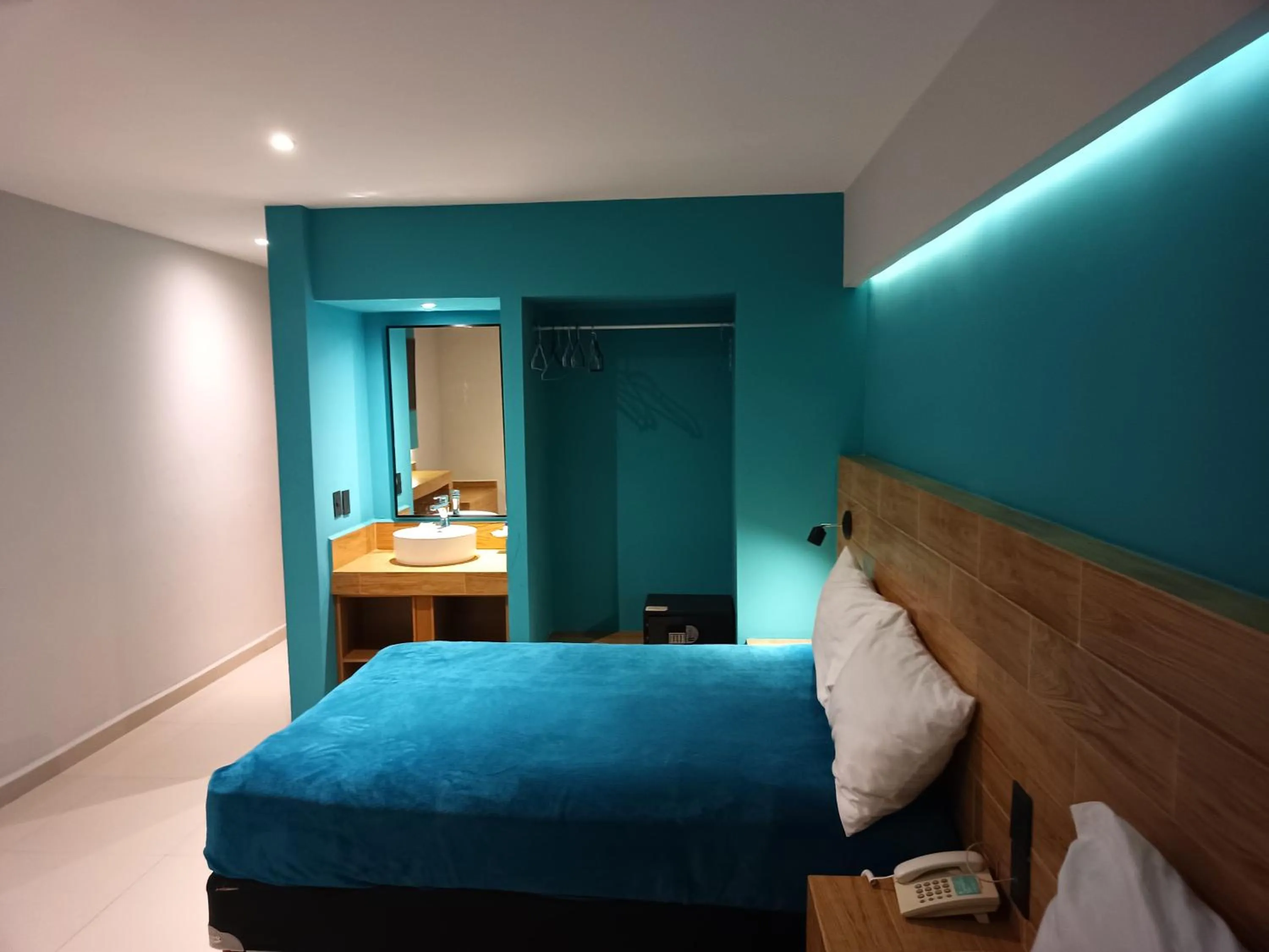 Bed in Hotel Kavia Mazatlán