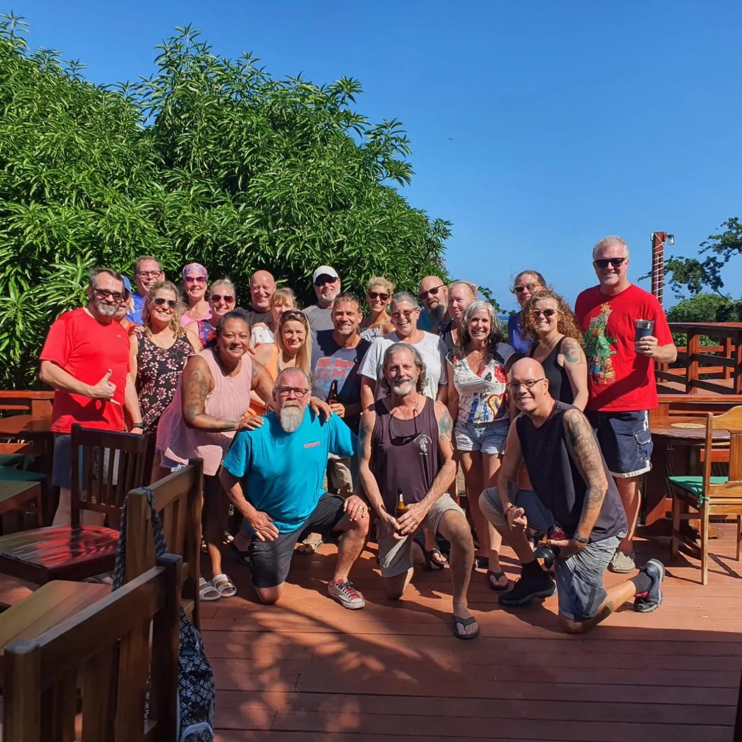 Restaurant/places to eat in Hotel and Dive Center Roatan Yacht Club