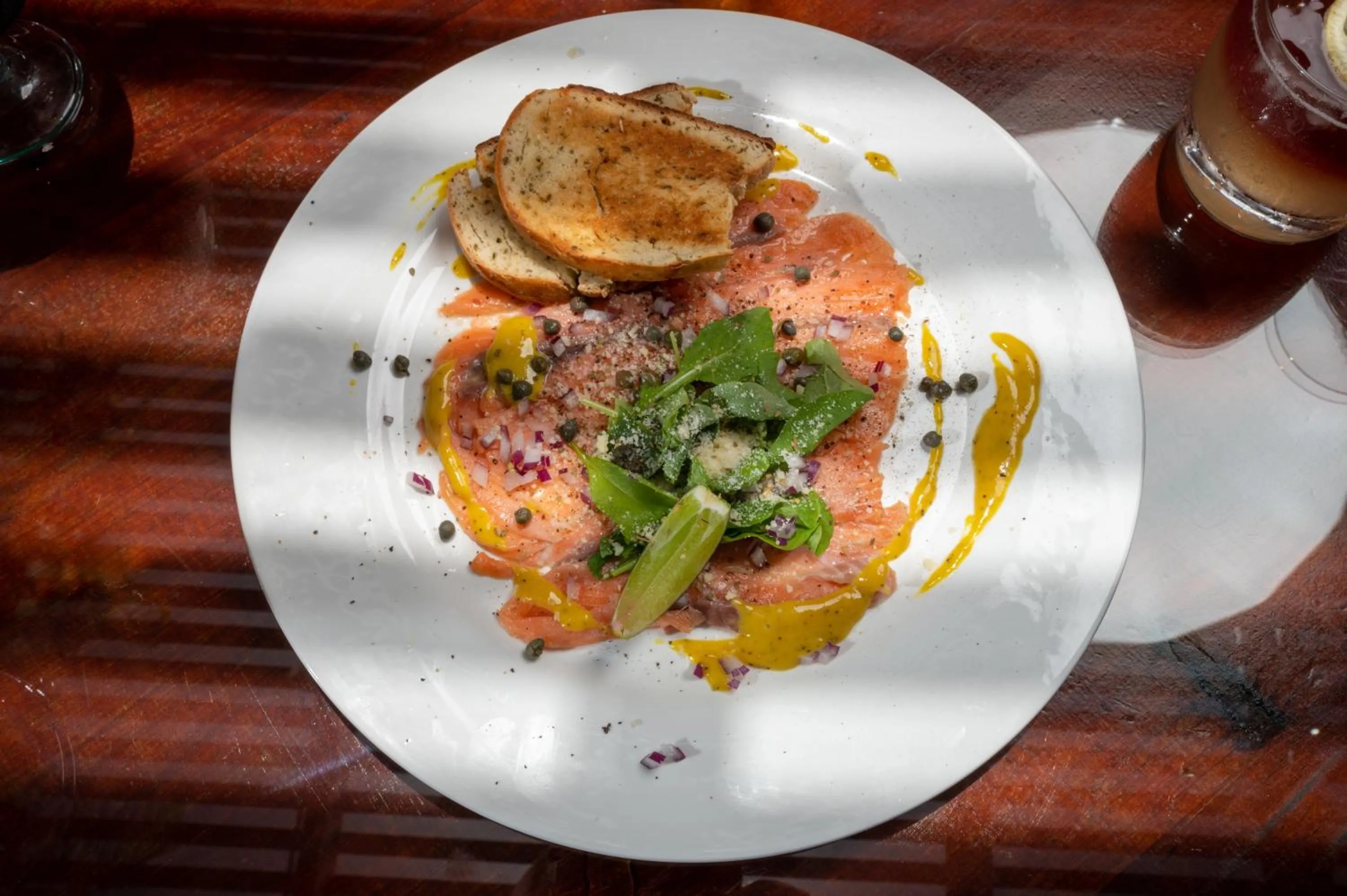 Food and drinks in Hotel and Dive Center Roatan Yacht Club