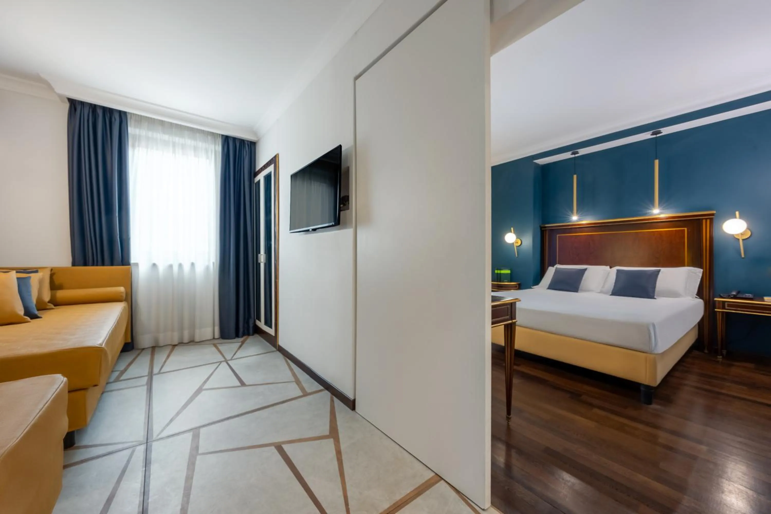 Bedroom, Bed in Trilussa Palace Hotel Congress & Spa