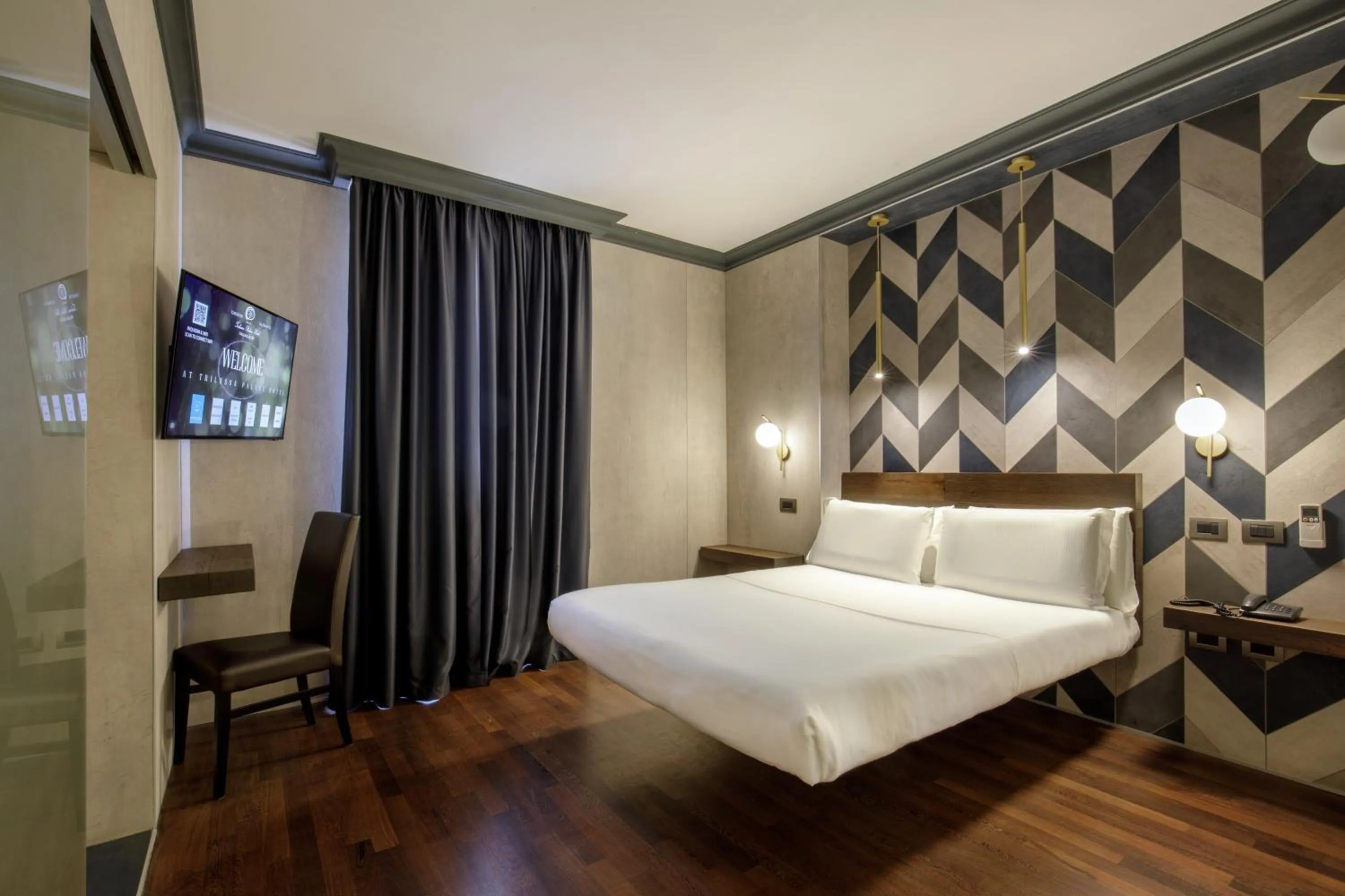 Bedroom, Bed in Trilussa Palace Hotel Congress & Spa