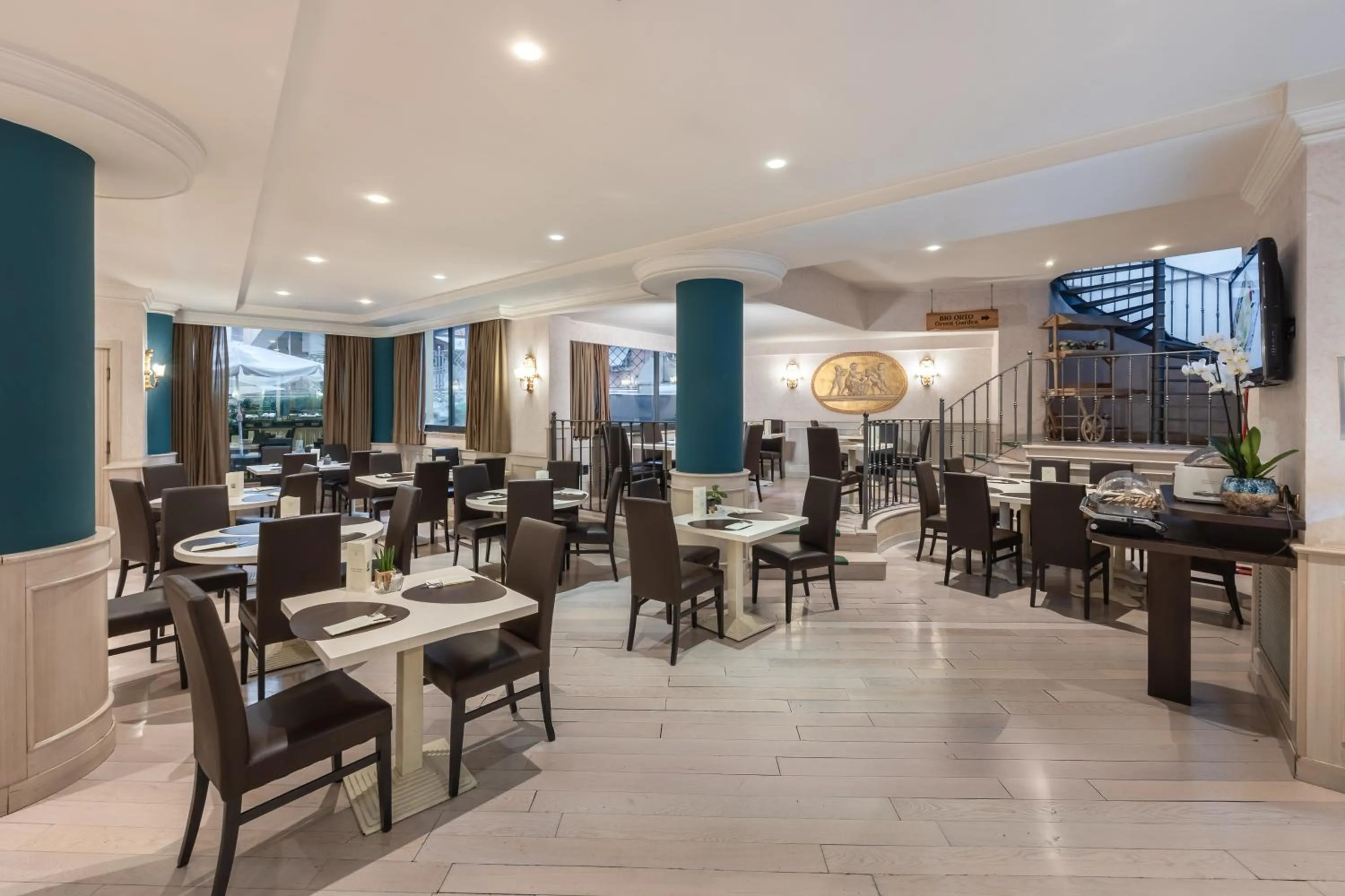 Continental breakfast in Trilussa Palace Hotel Congress & Spa