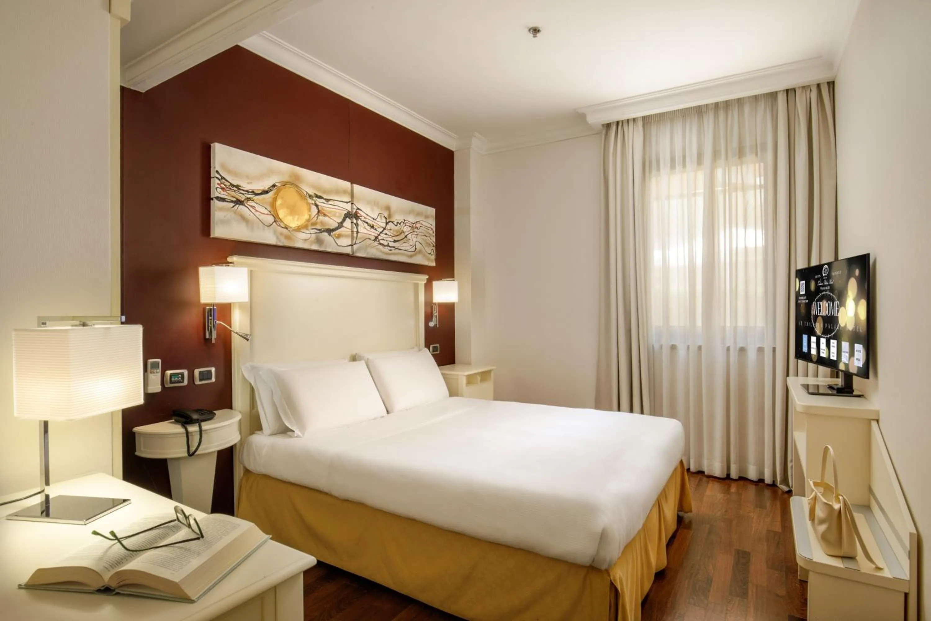 Bedroom, Bed in Trilussa Palace Hotel Congress & Spa