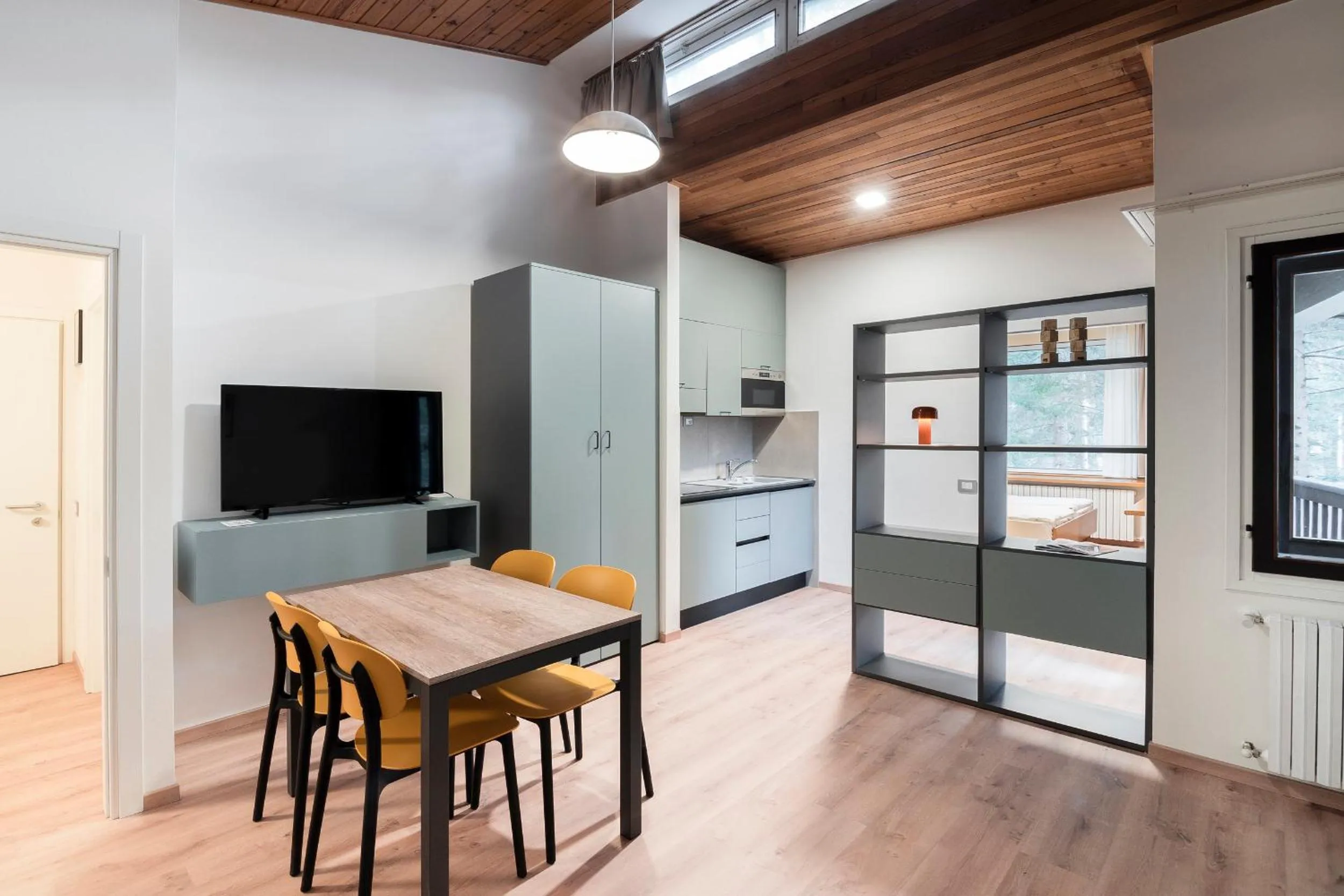 TV and multimedia in Appartamenti Corte Residence